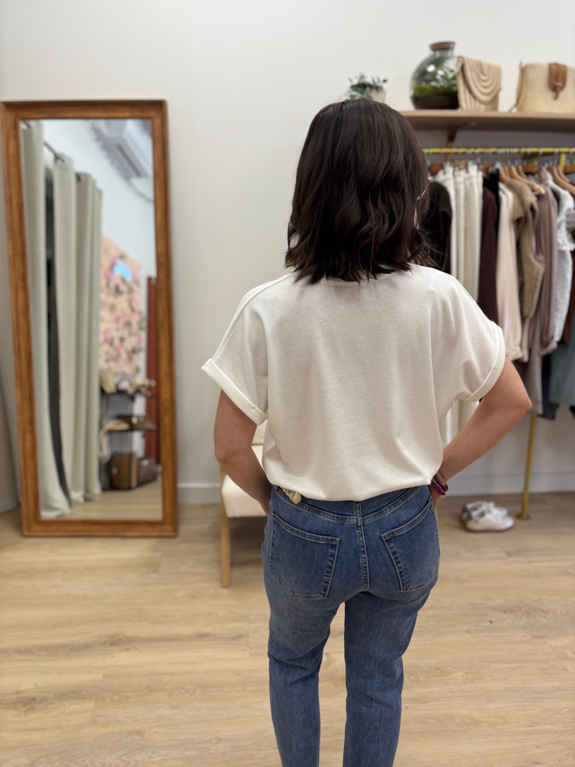 T-shirt Zélie écru