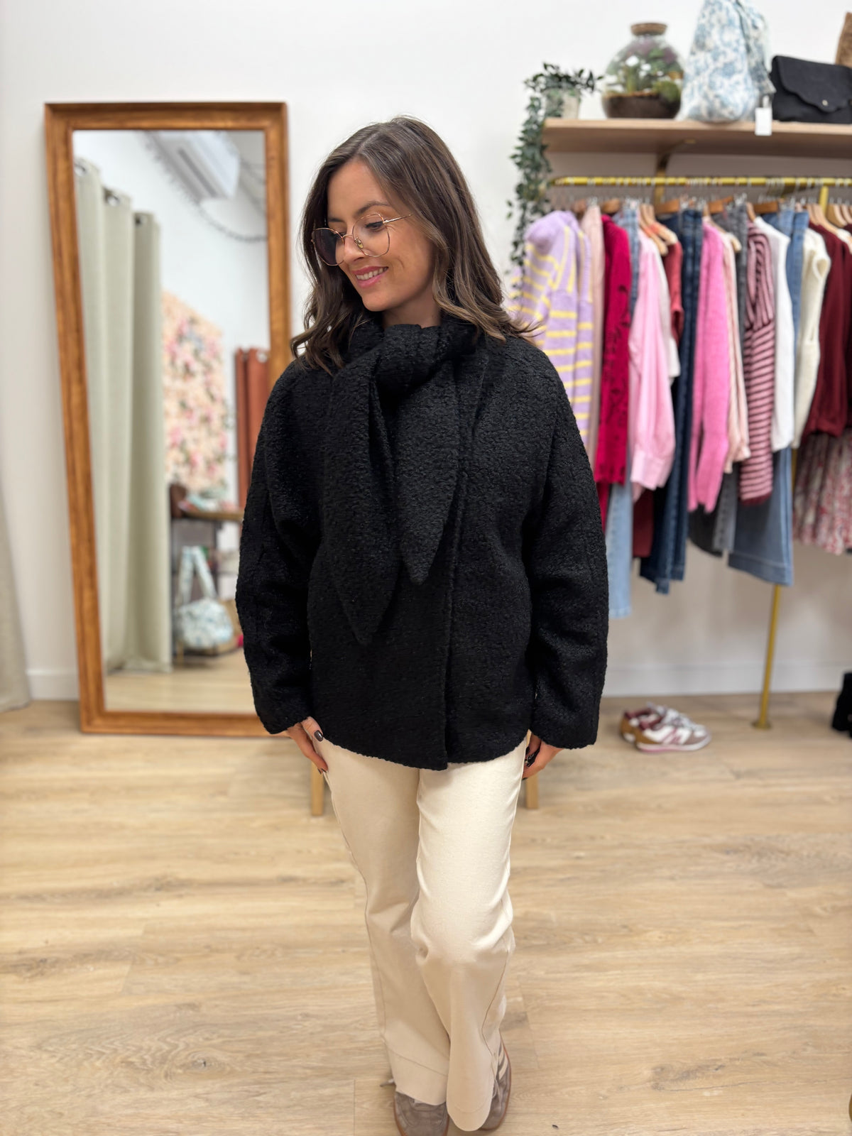 Manteau Kim noir