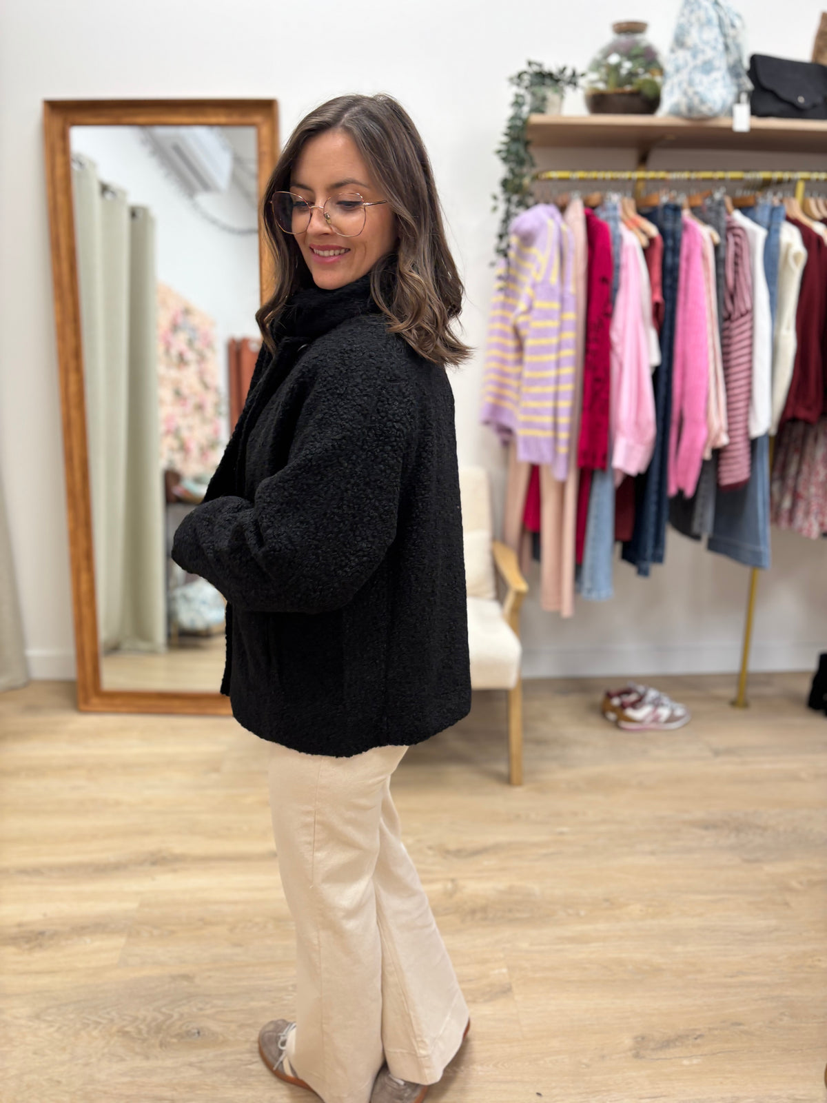 Manteau Kim noir