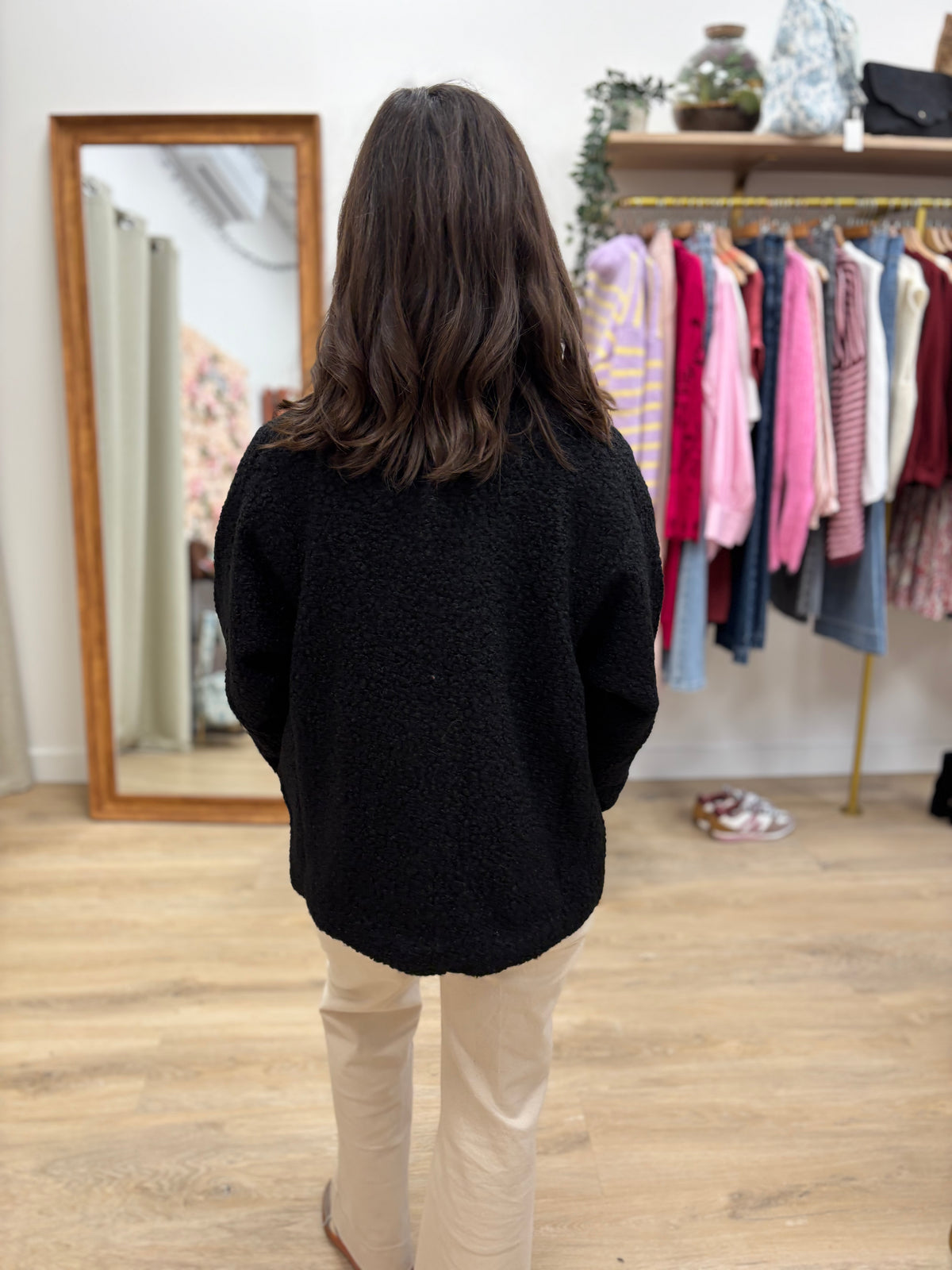 Manteau Kim noir