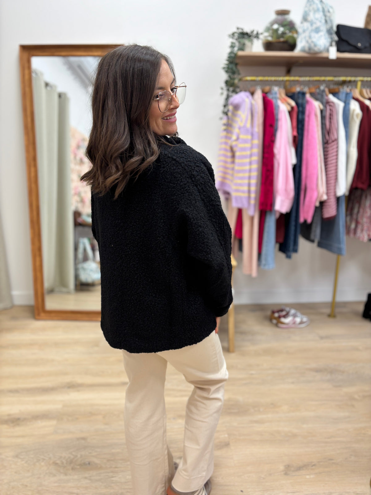 Manteau Kim noir