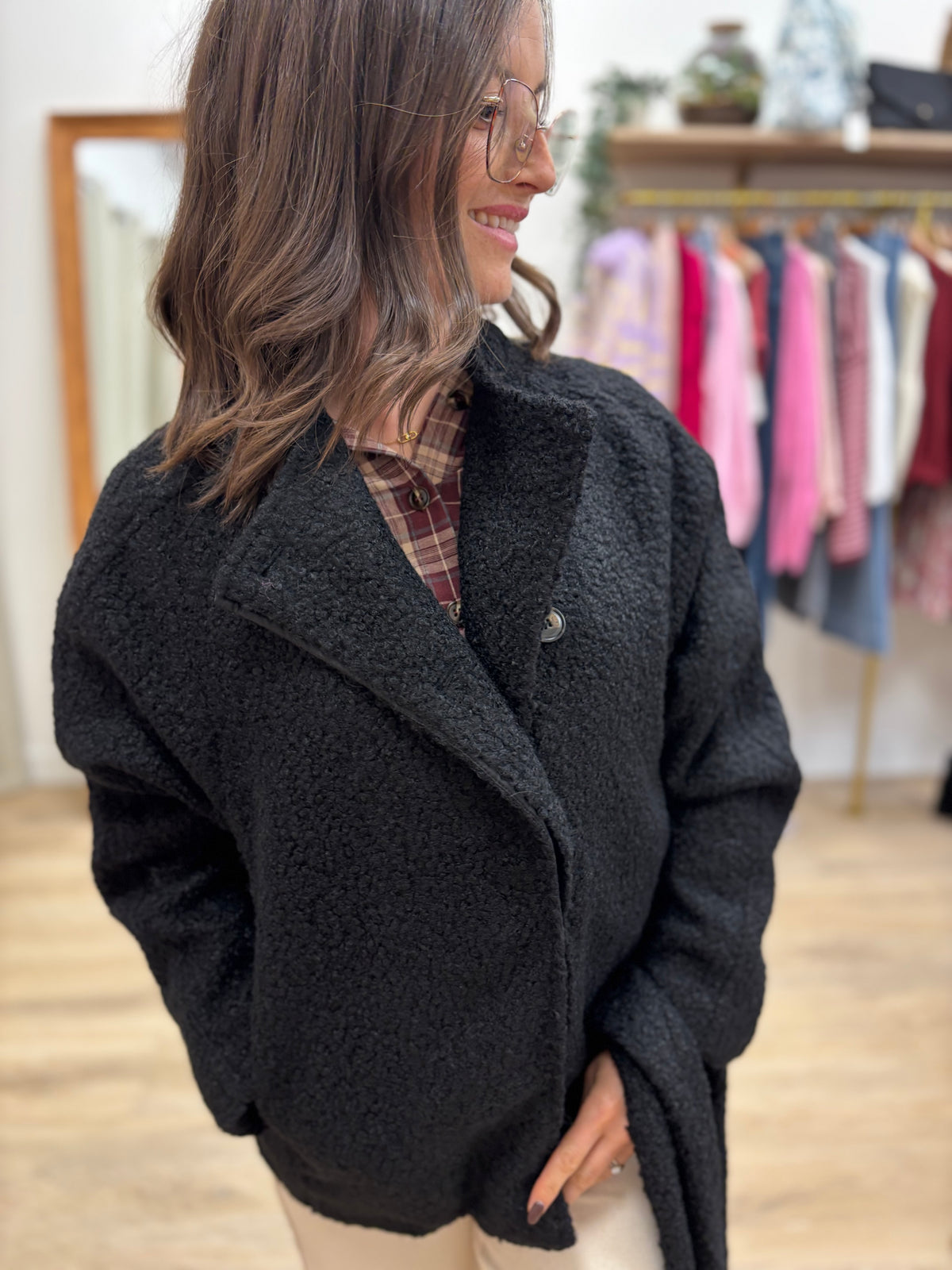 Manteau Kim noir