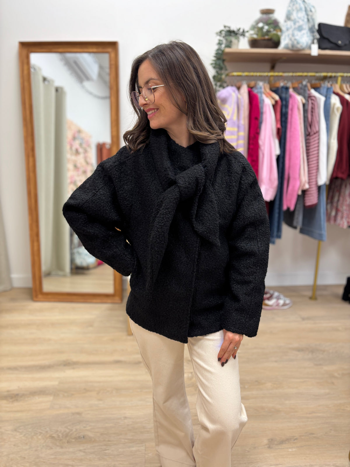 Manteau Kim noir