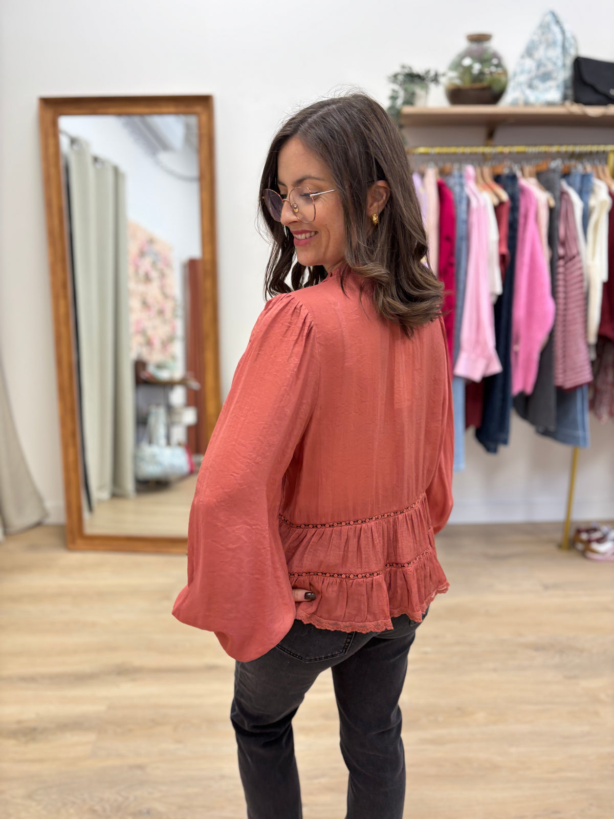 Blouse Rebecca rose