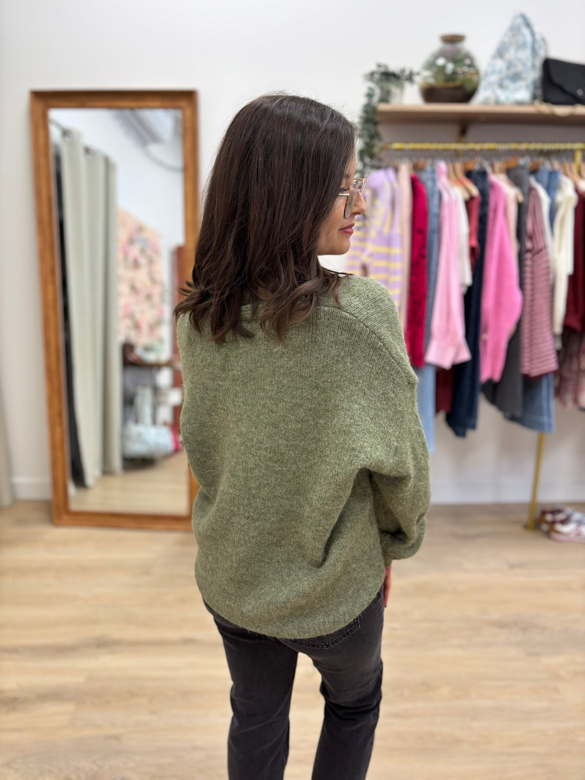 Gilet Adeline vert