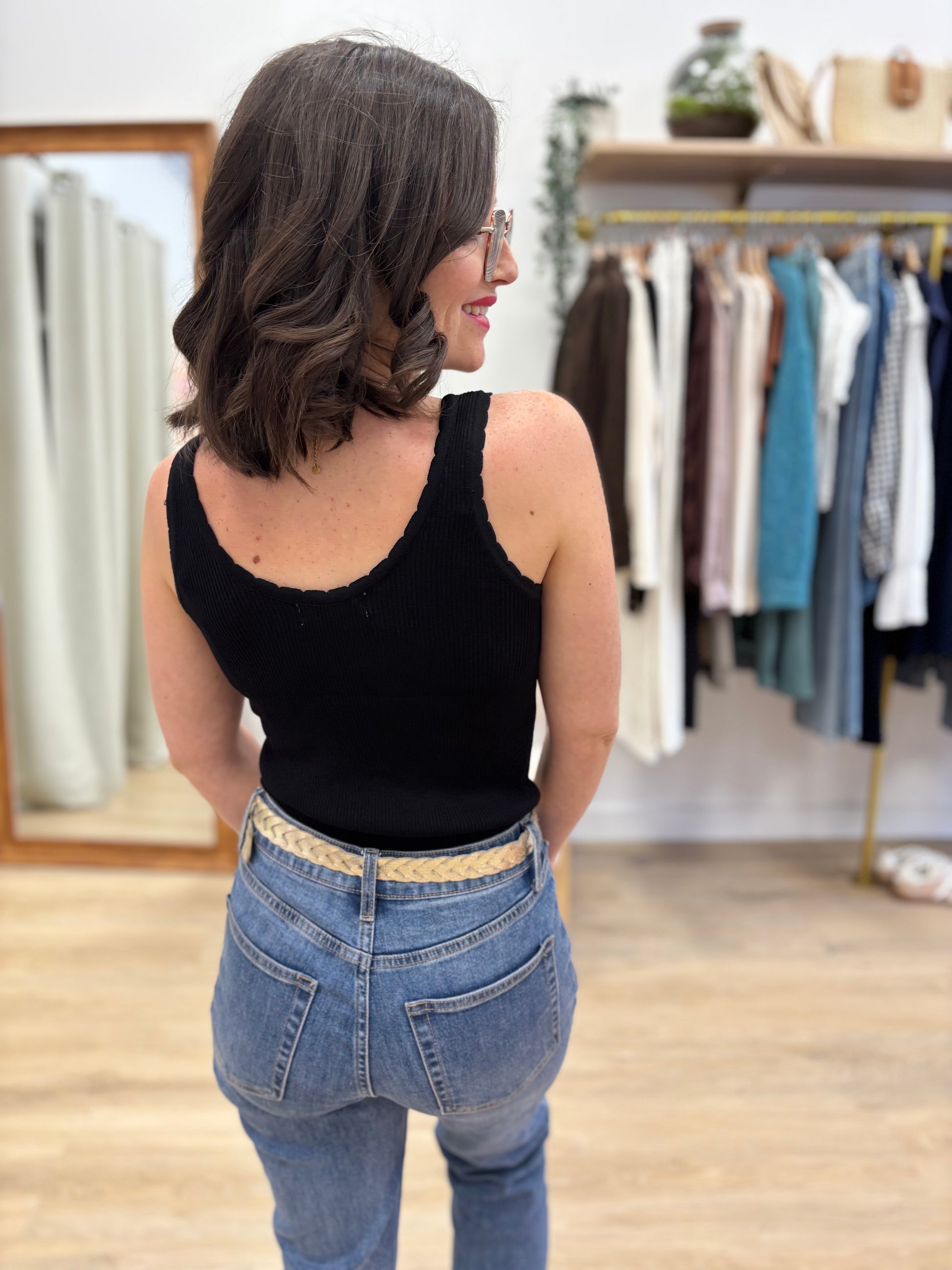 Top Cathy noir