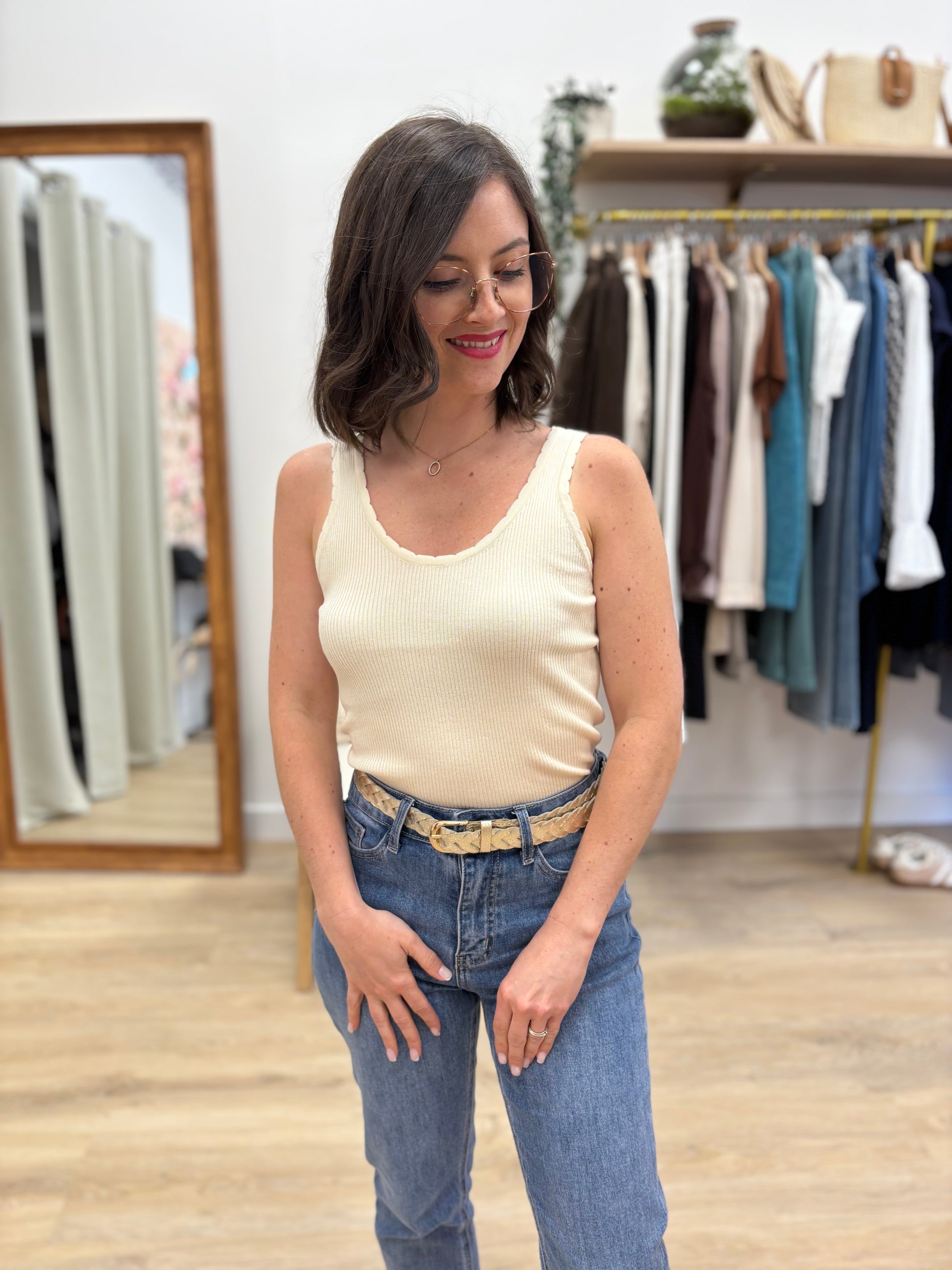 Top Cathy beige
