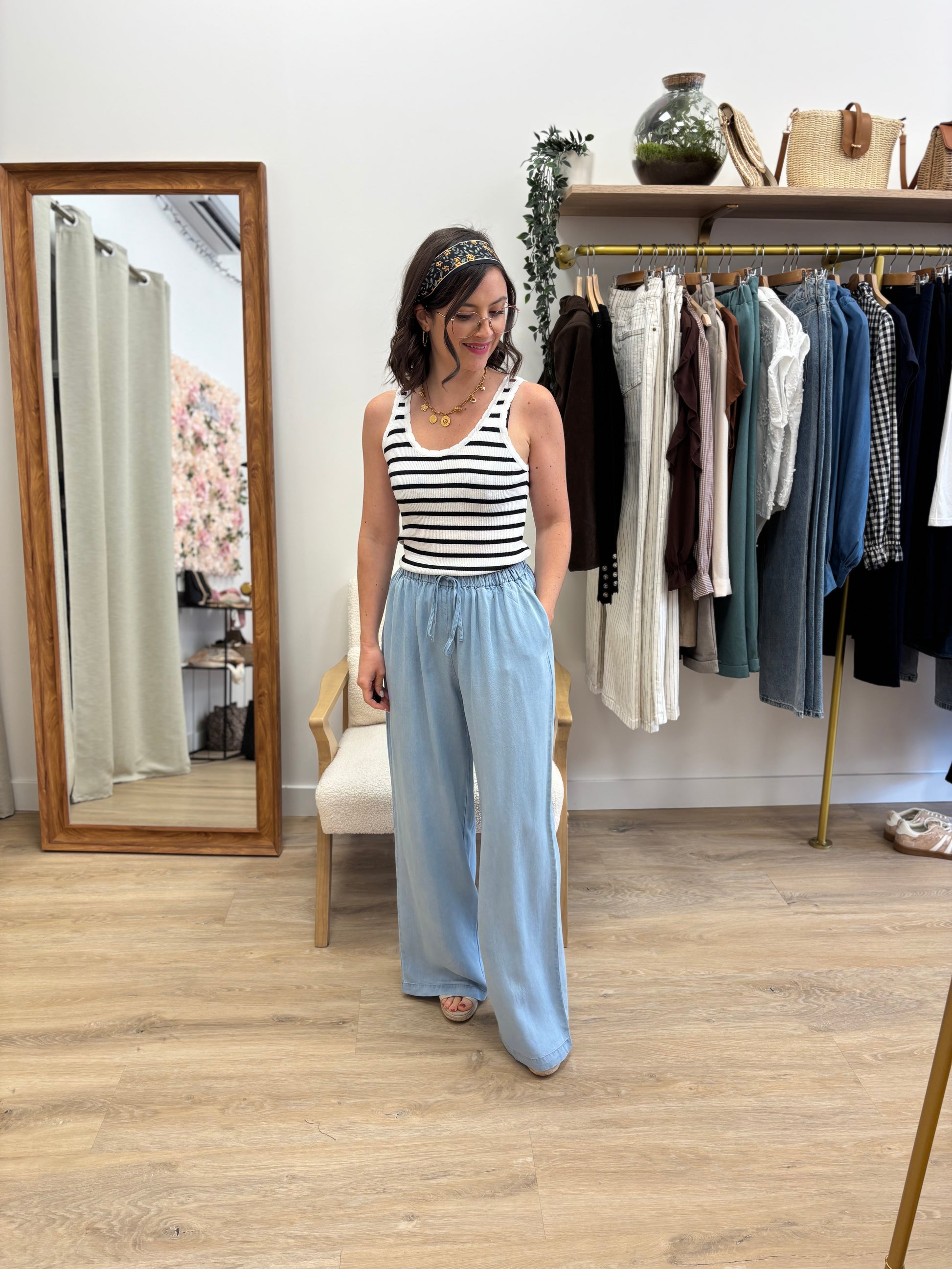 Pantalon Tess bleu
