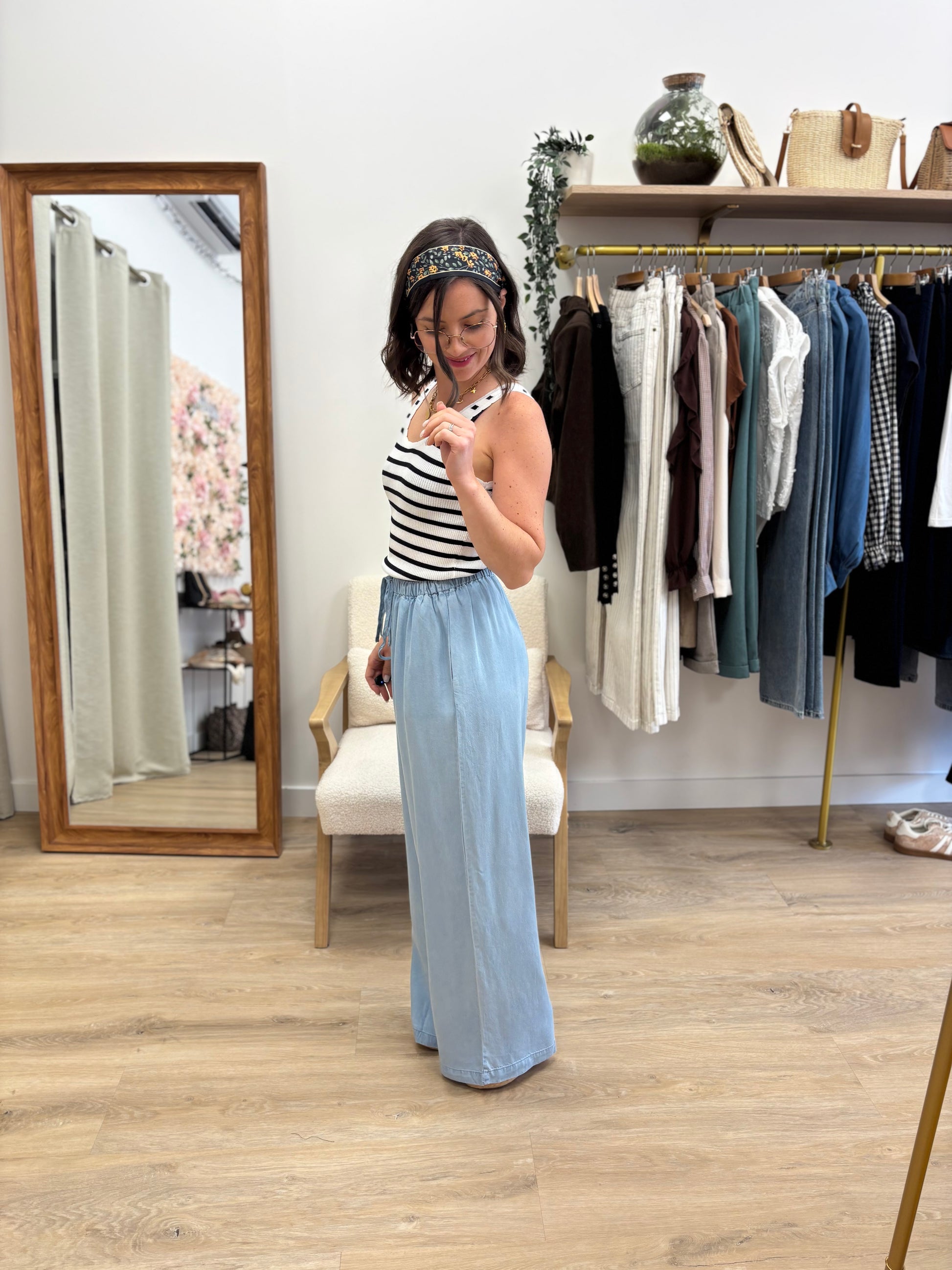 Pantalon Tess bleu