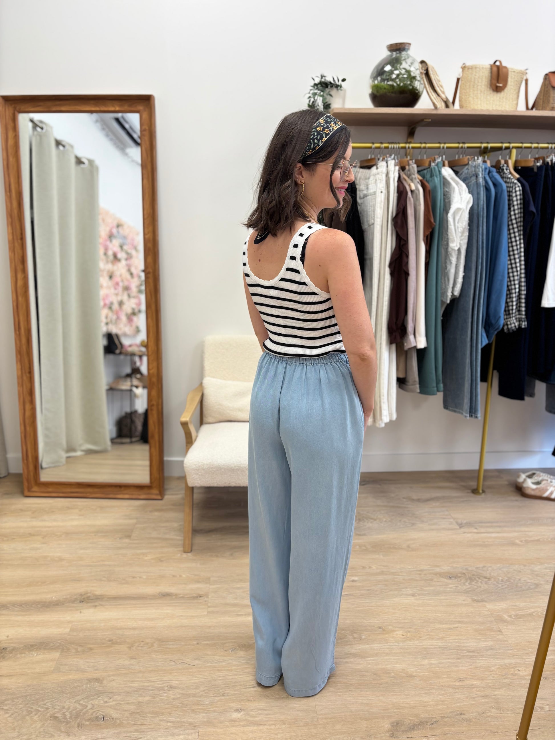 Pantalon Tess bleu