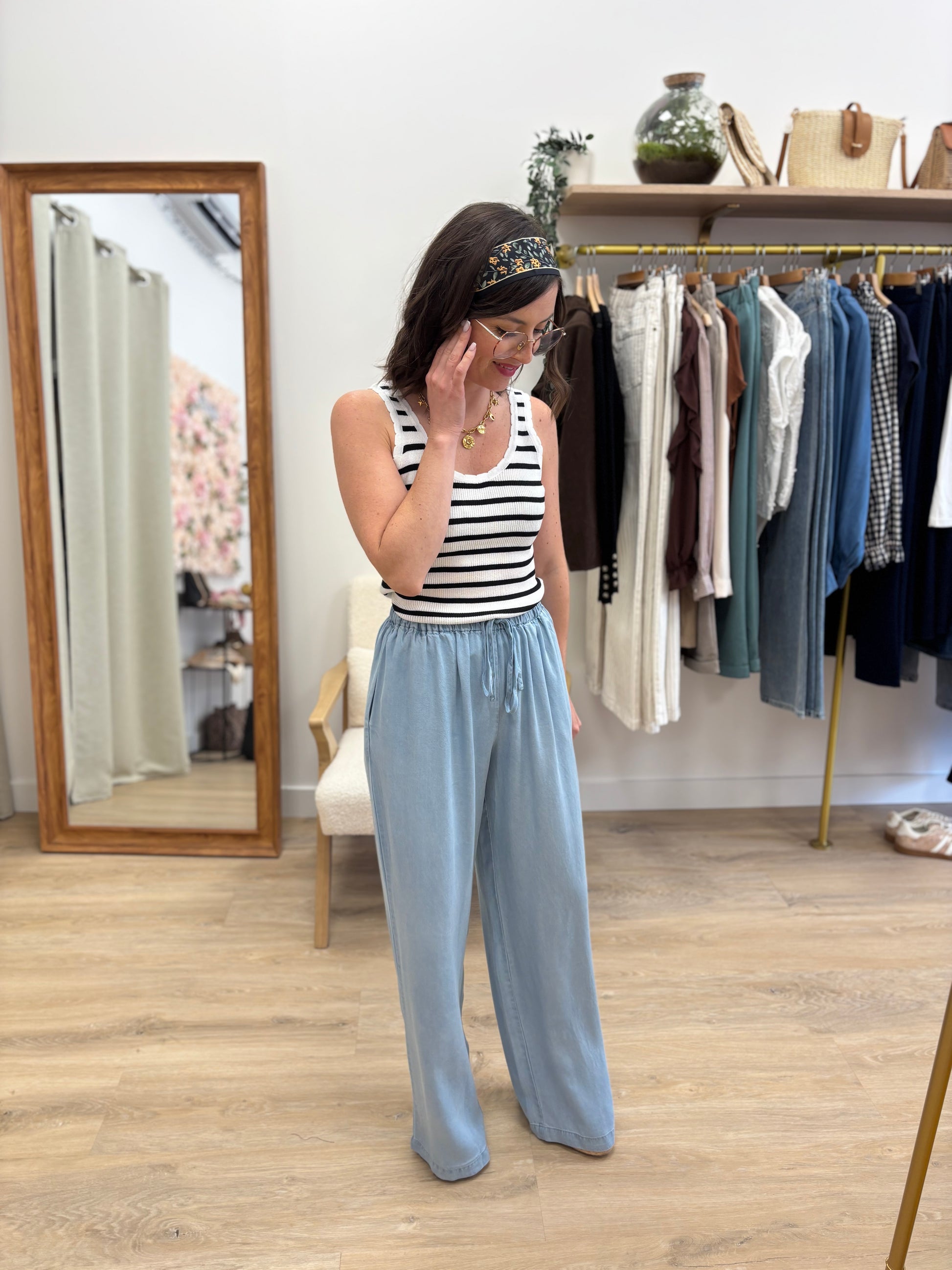Pantalon Tess bleu