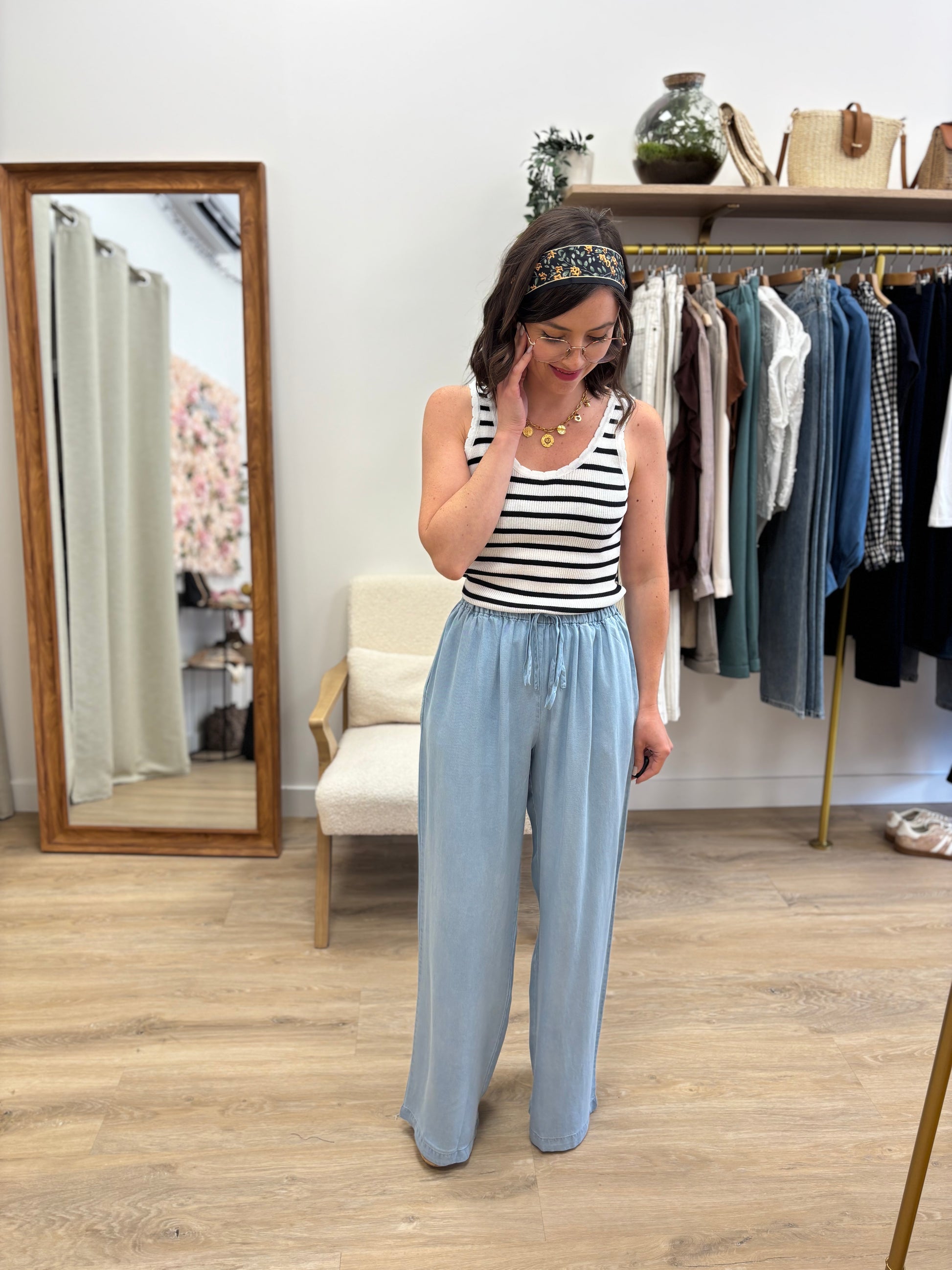 Pantalon Tess bleu