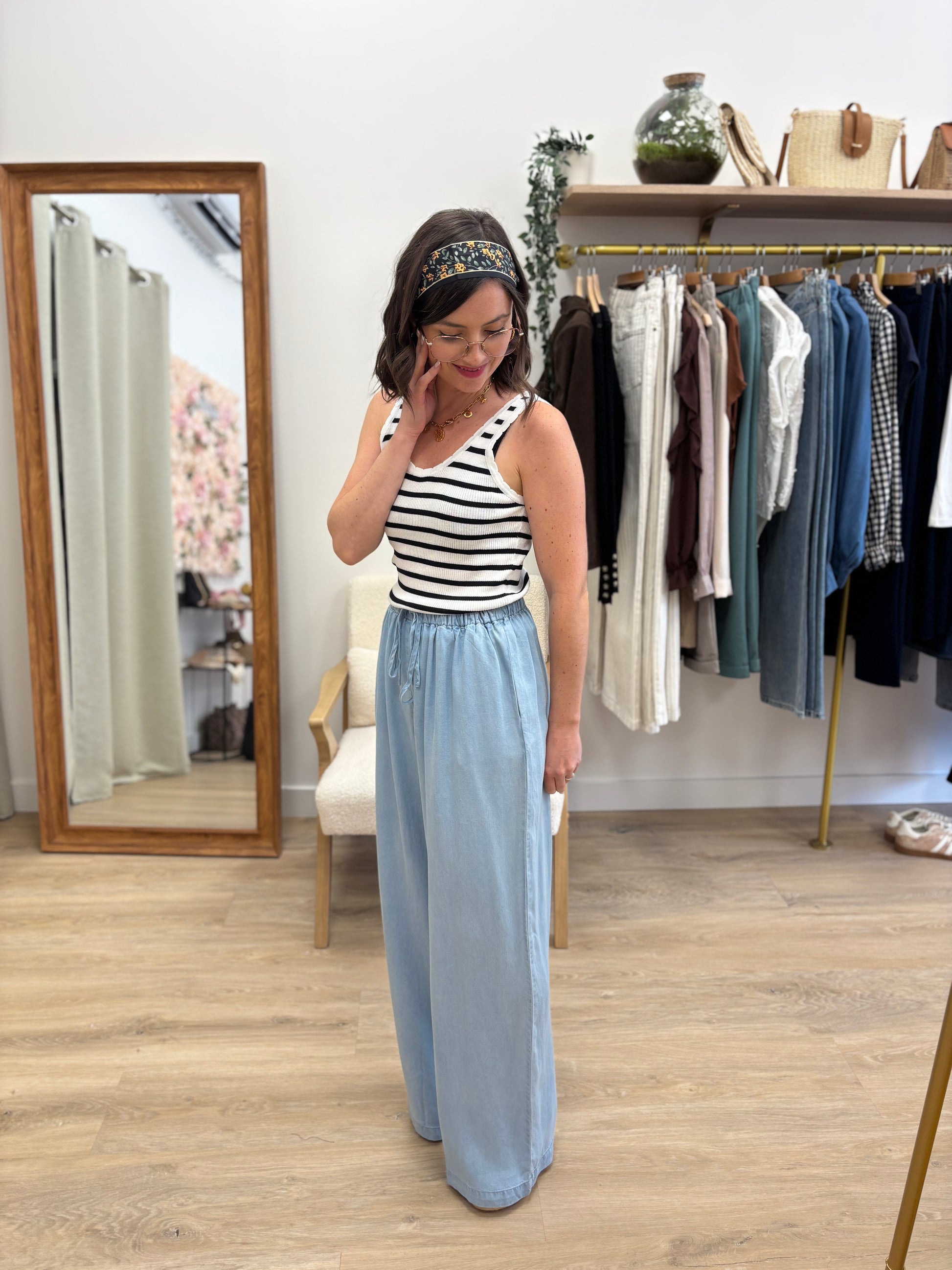Pantalon Tess bleu