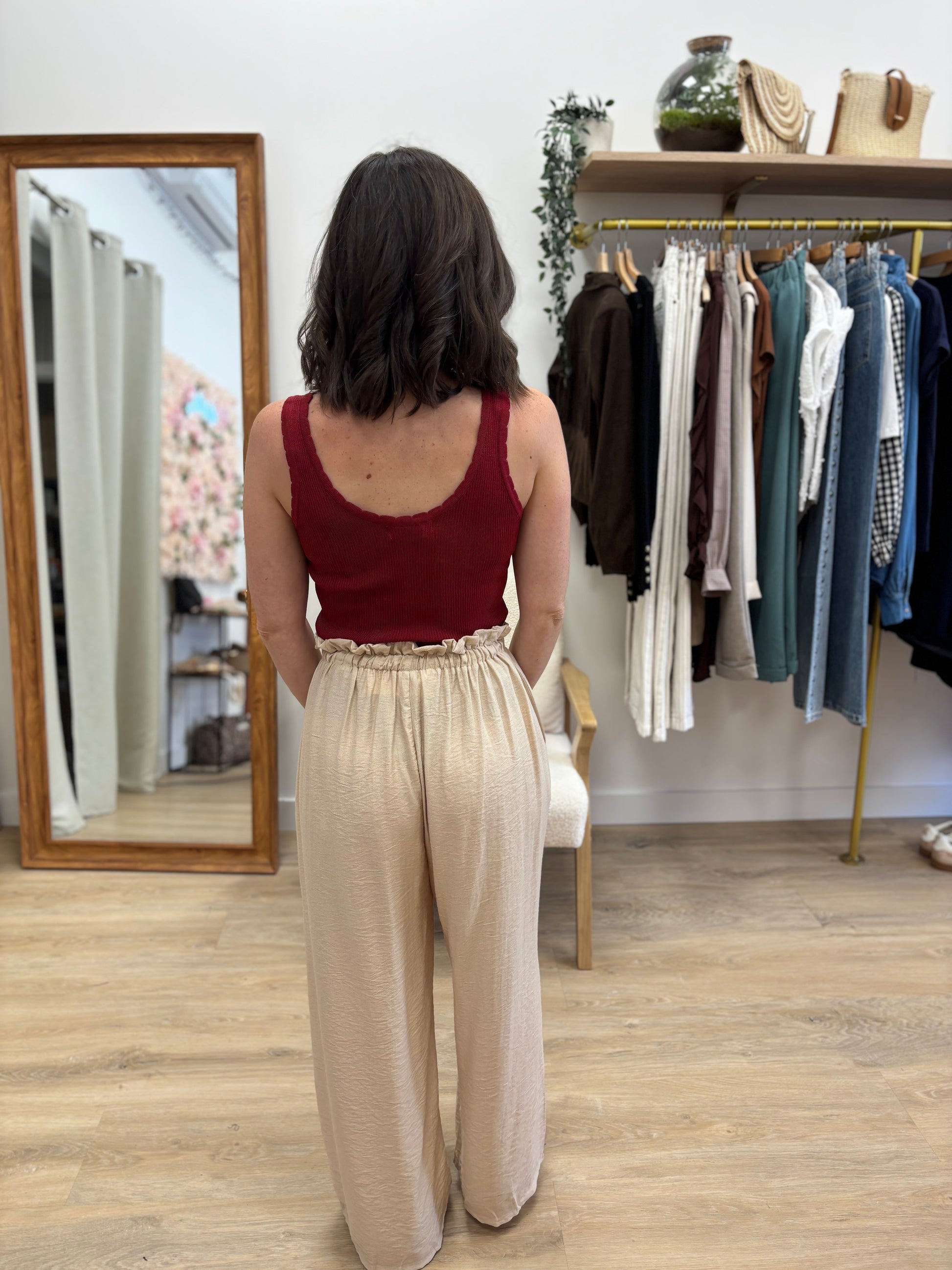 Pantalon Alex beige