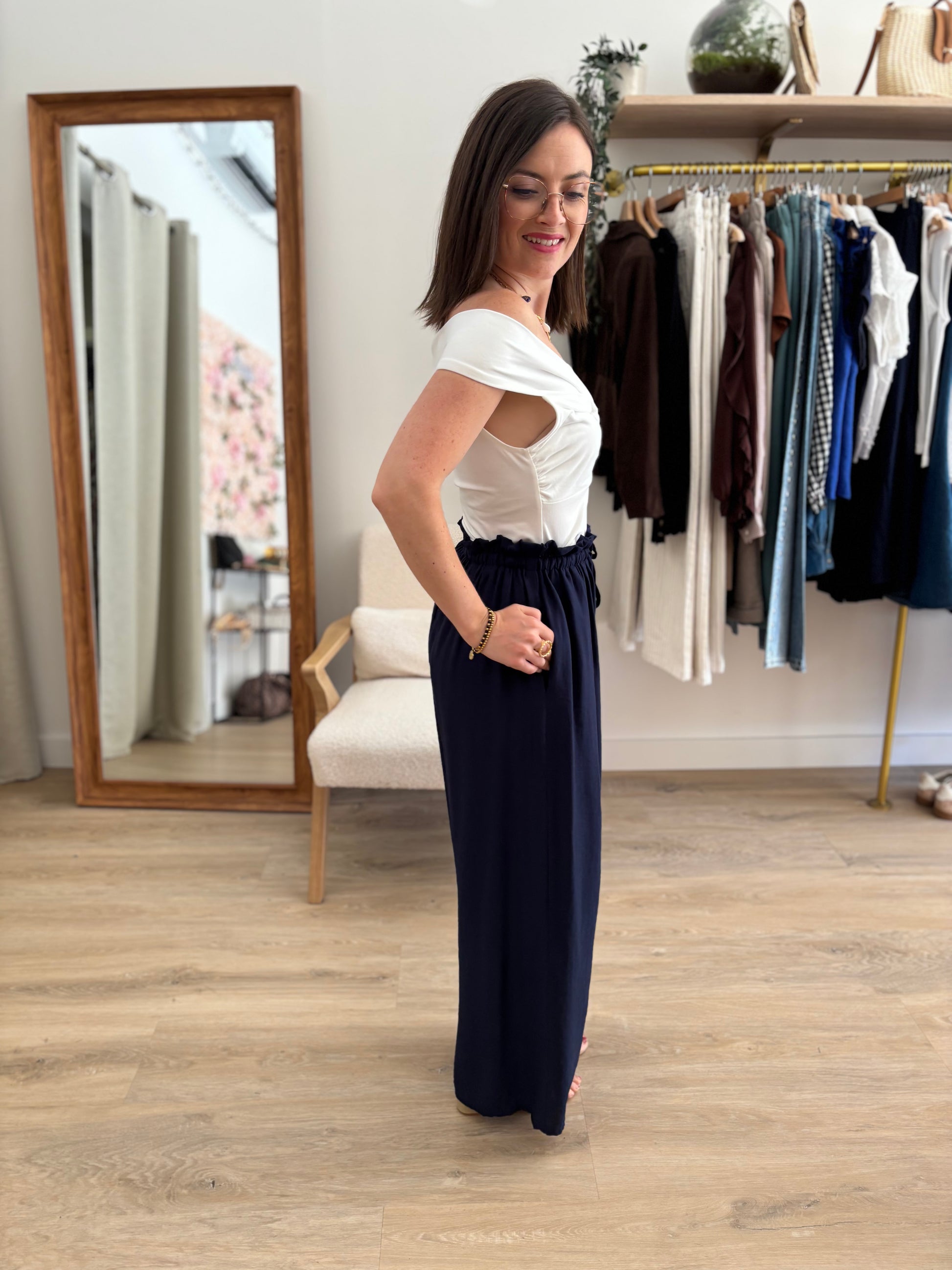 Pantalon Alex marine