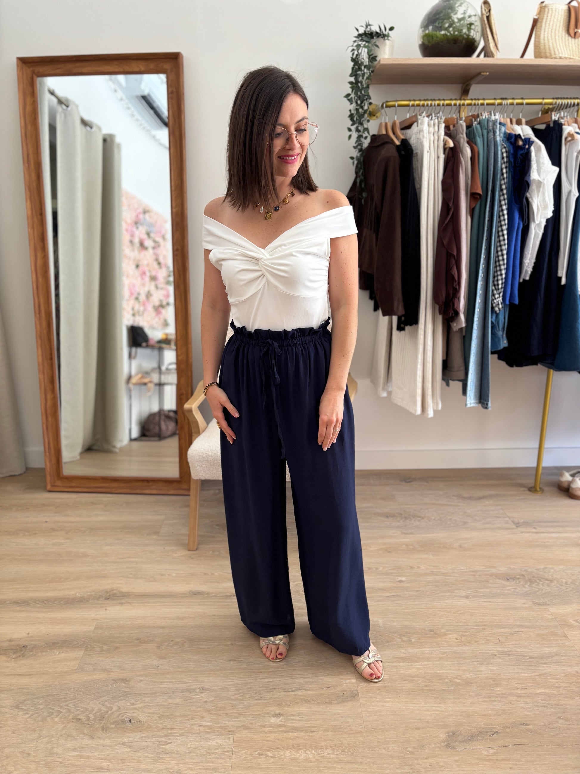 Pantalon Alex marine