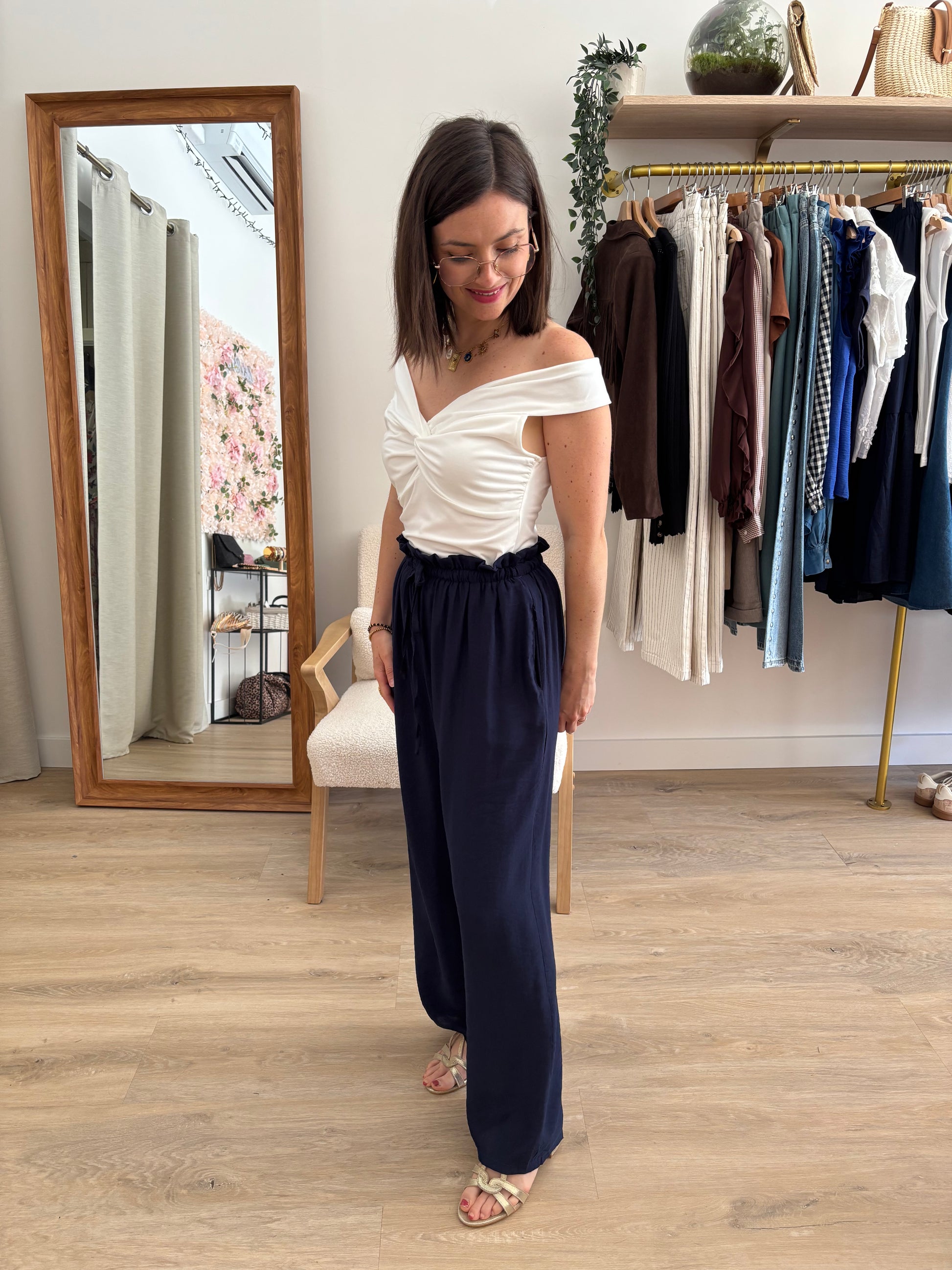 Pantalon Alex marine