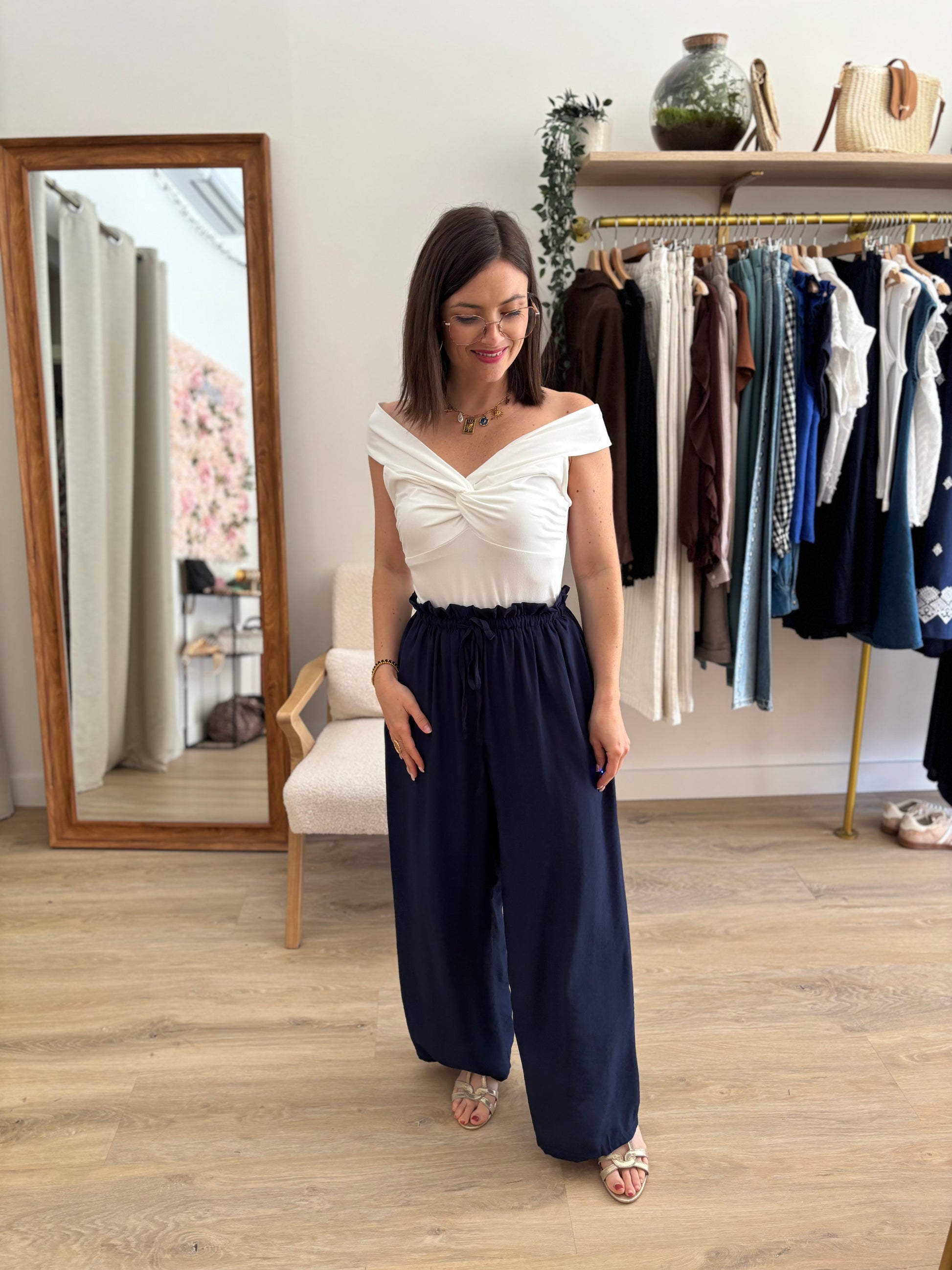 Pantalon Alex marine