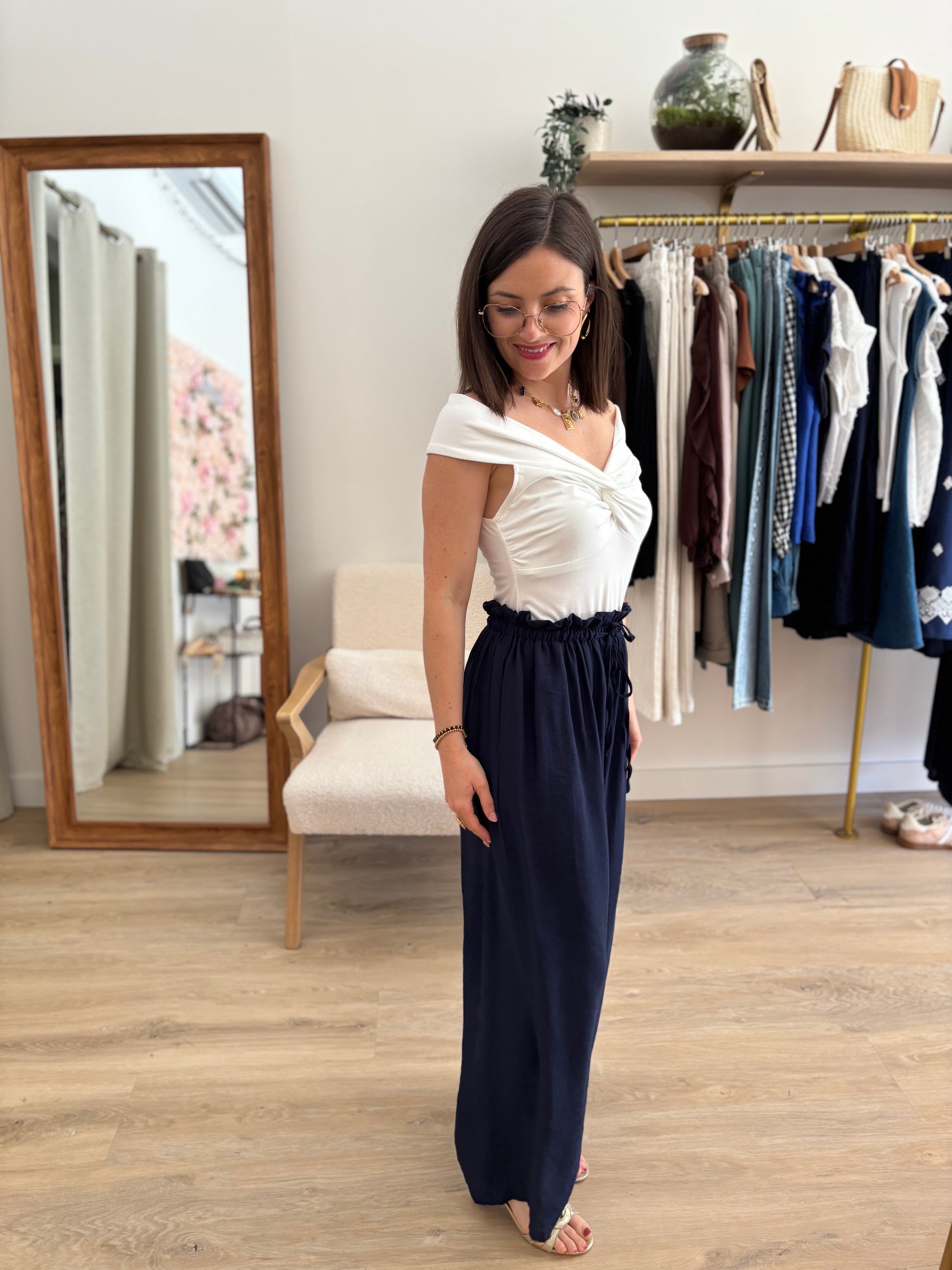 Pantalon Alex marine