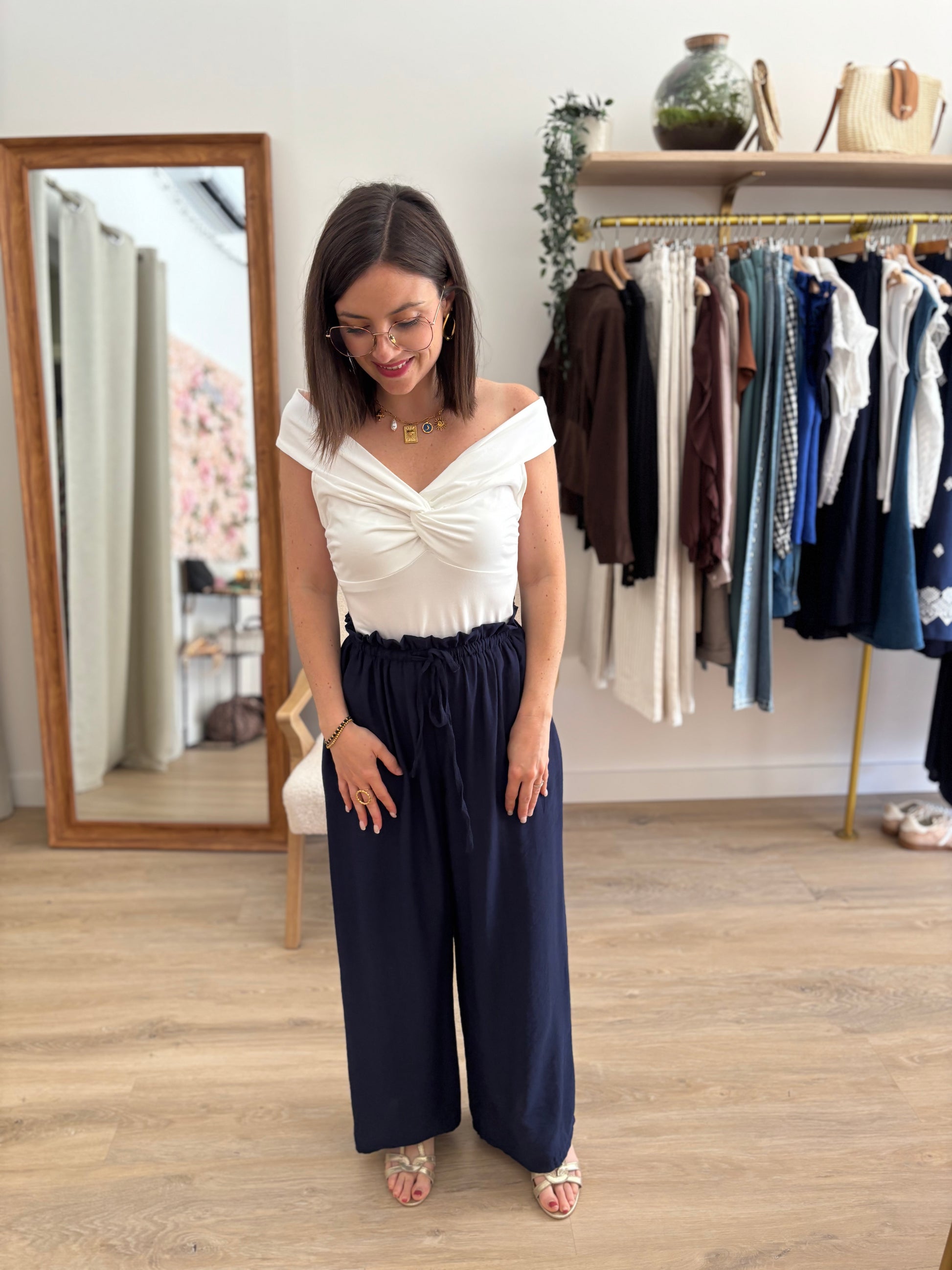 Pantalon Alex marine