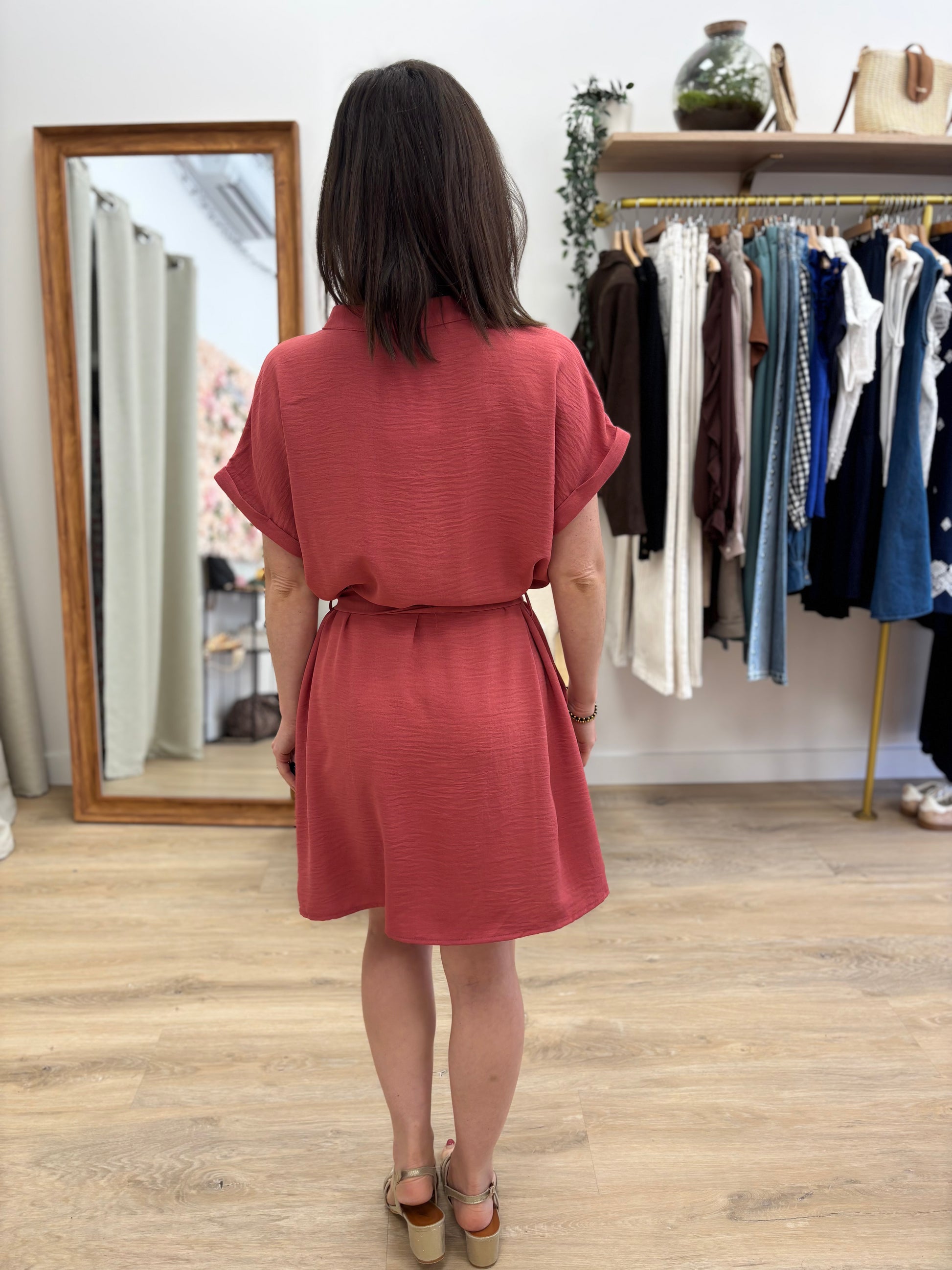Robe Salomé rose