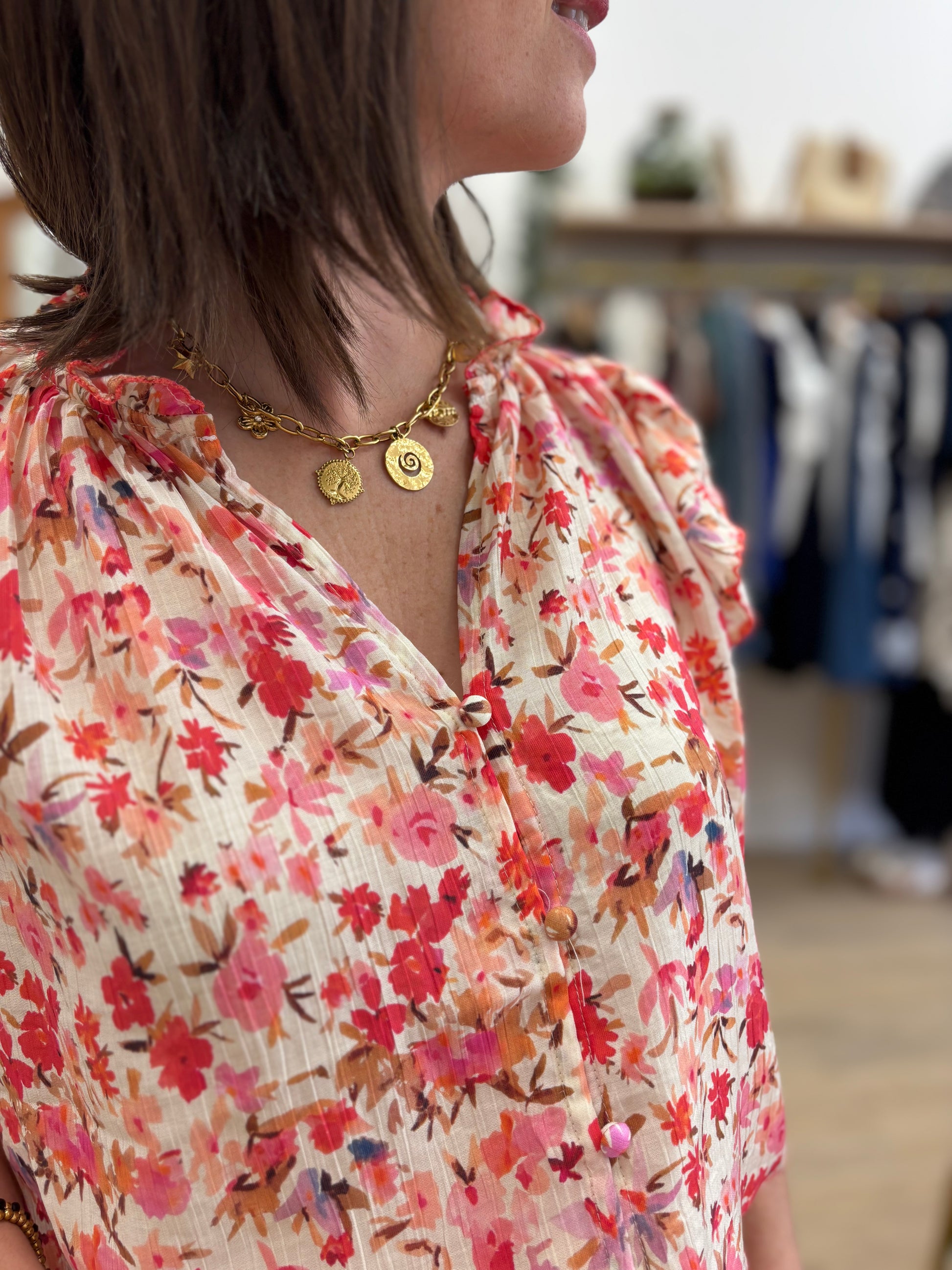 Blouse Marta rose