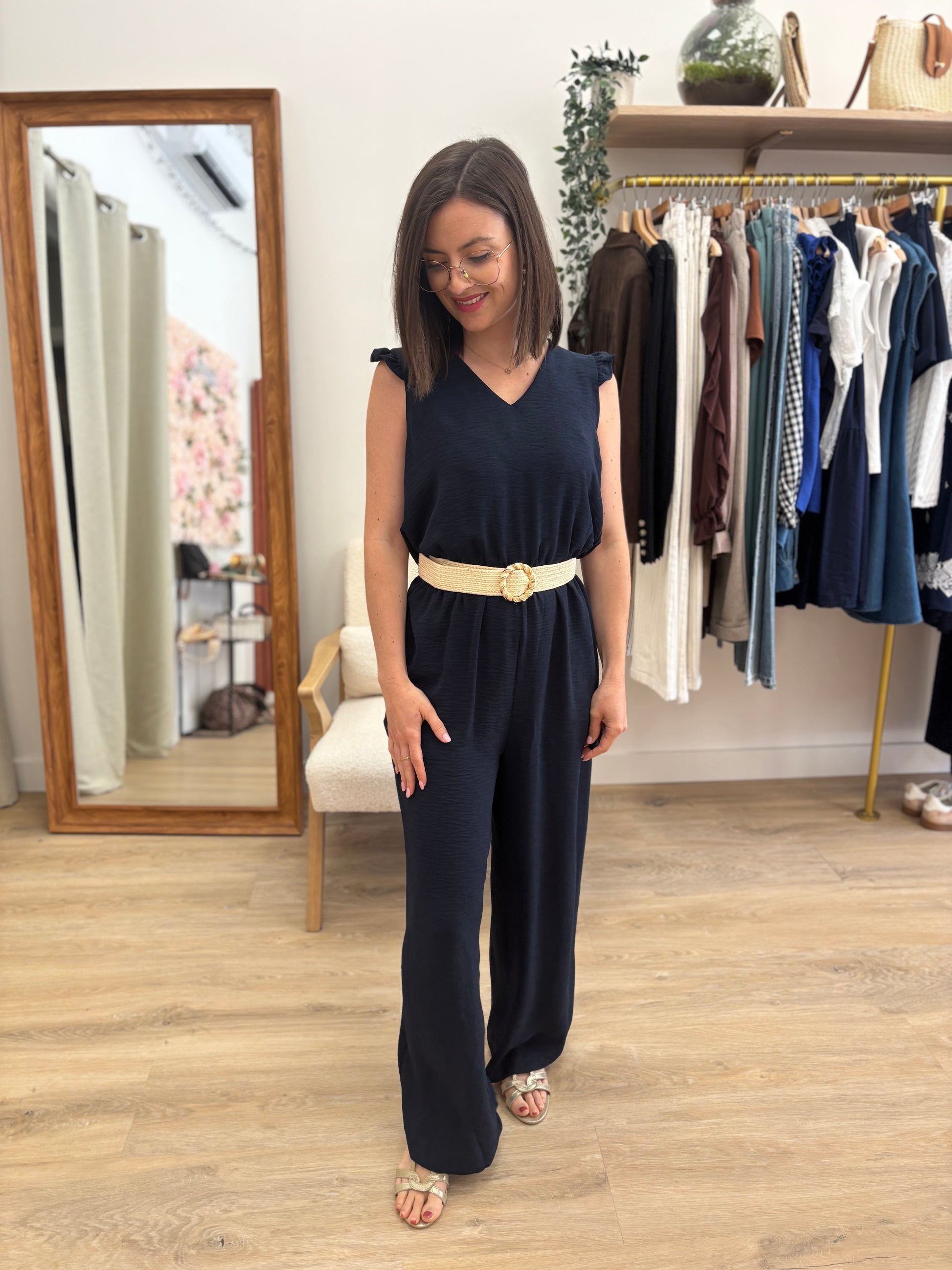 Combinaison Anna bleue