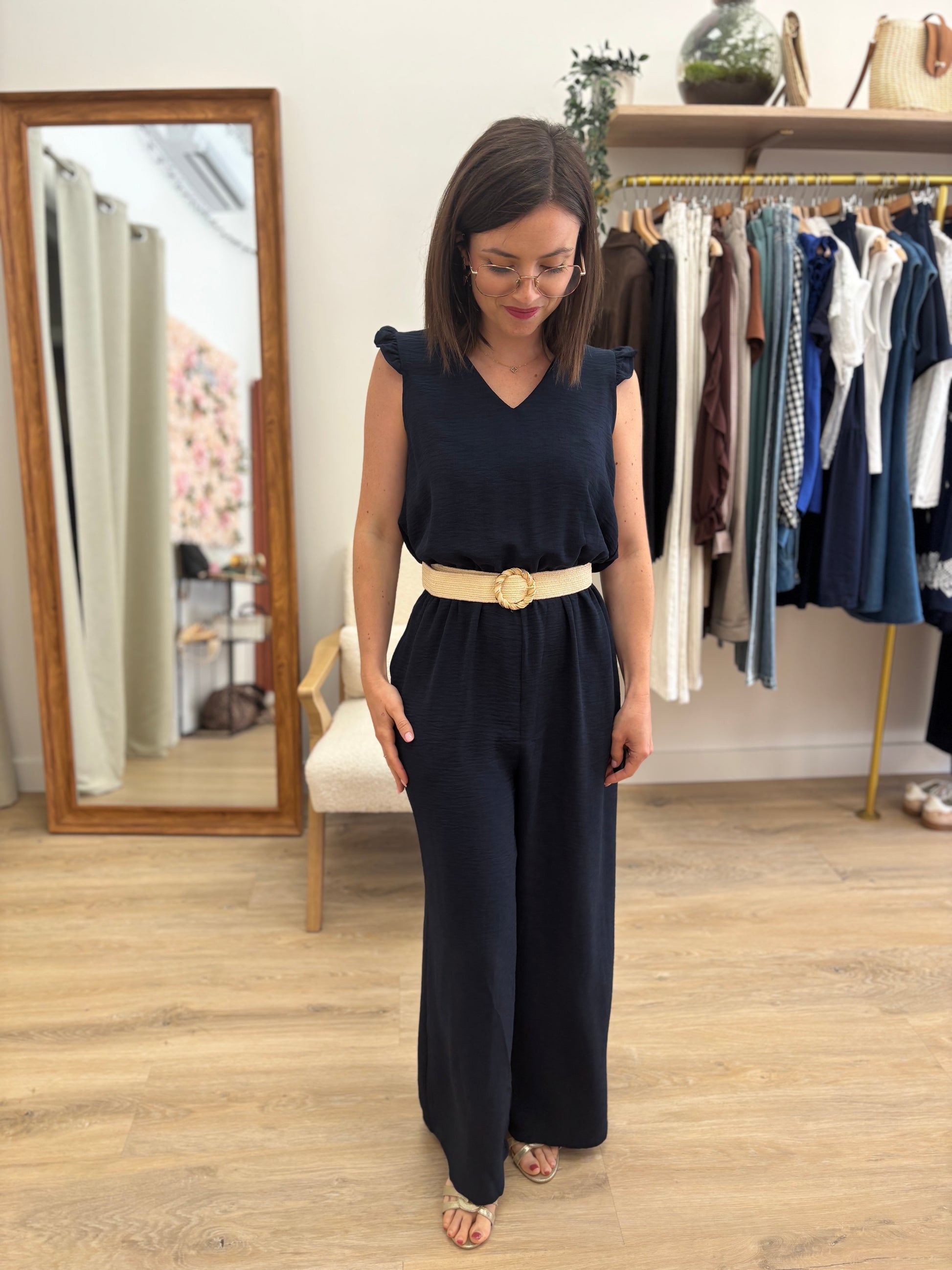 Combinaison Anna bleue