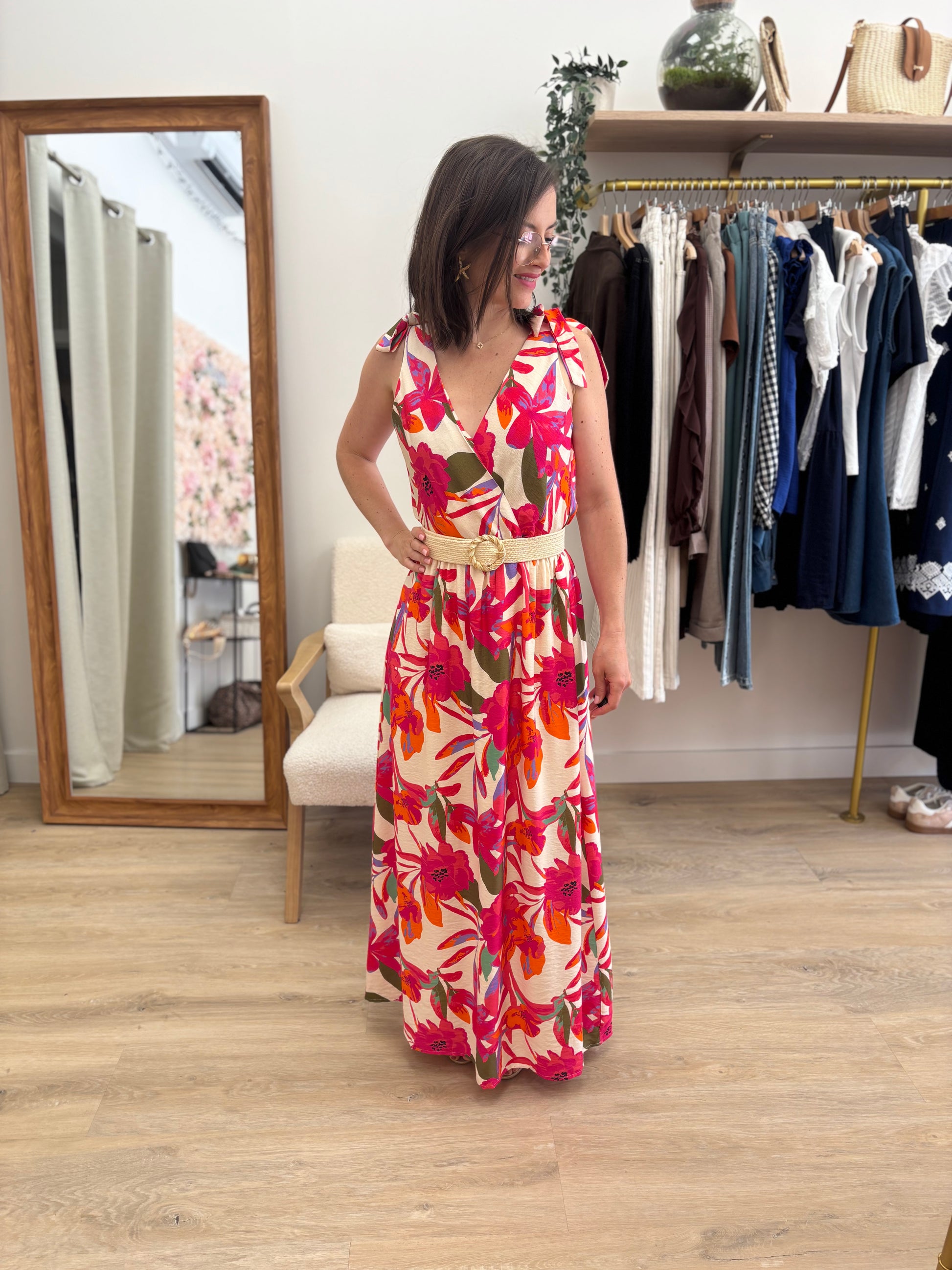 Robe Josette fuchsia