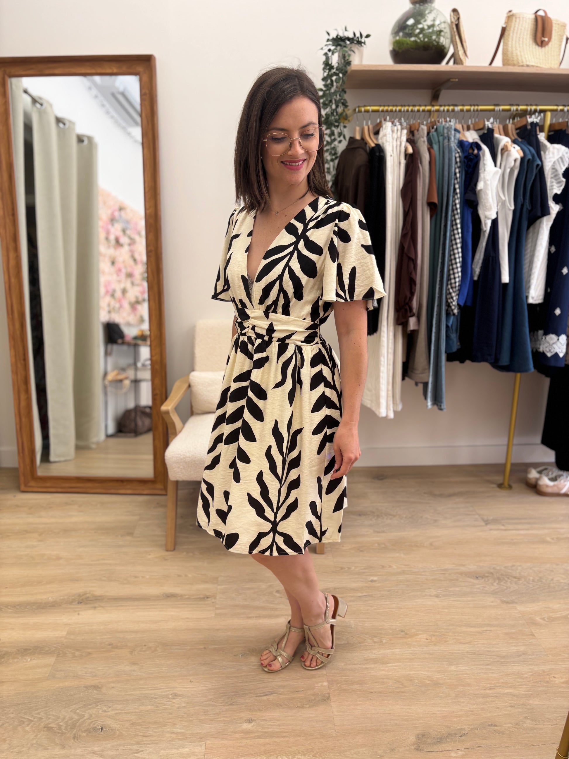 Robe Hortense noire