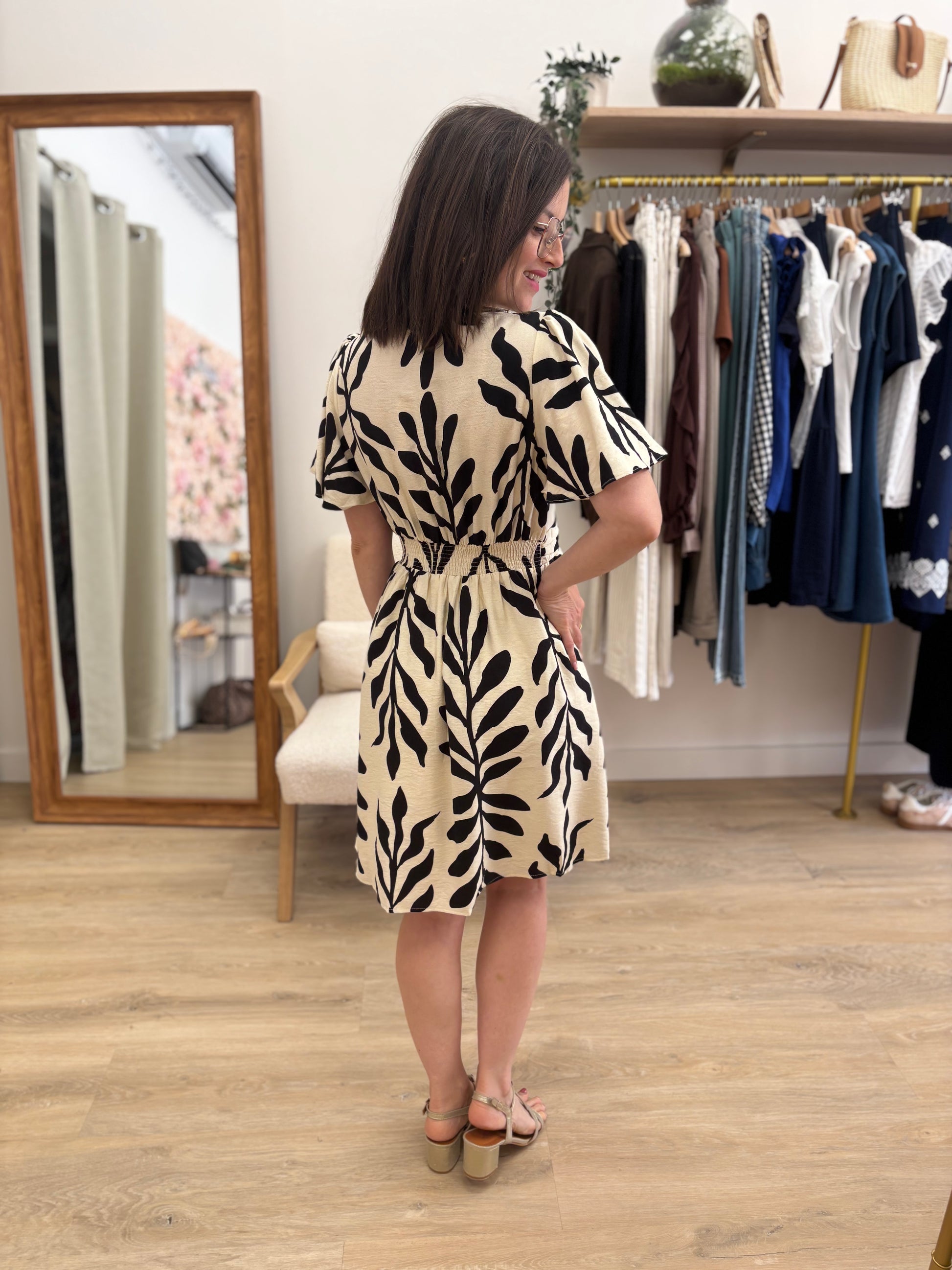Robe Hortense noire