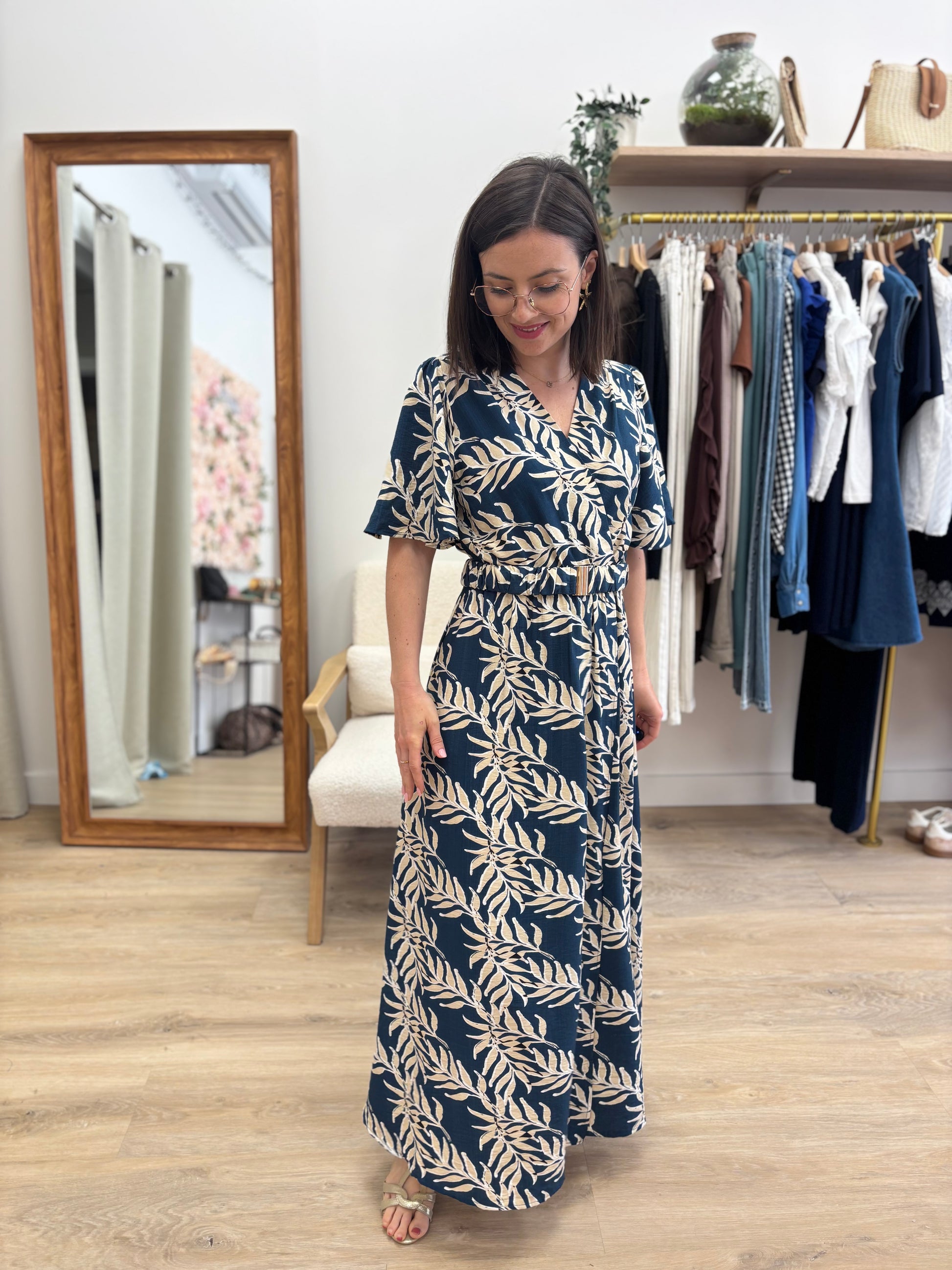 Robe Lily bleue