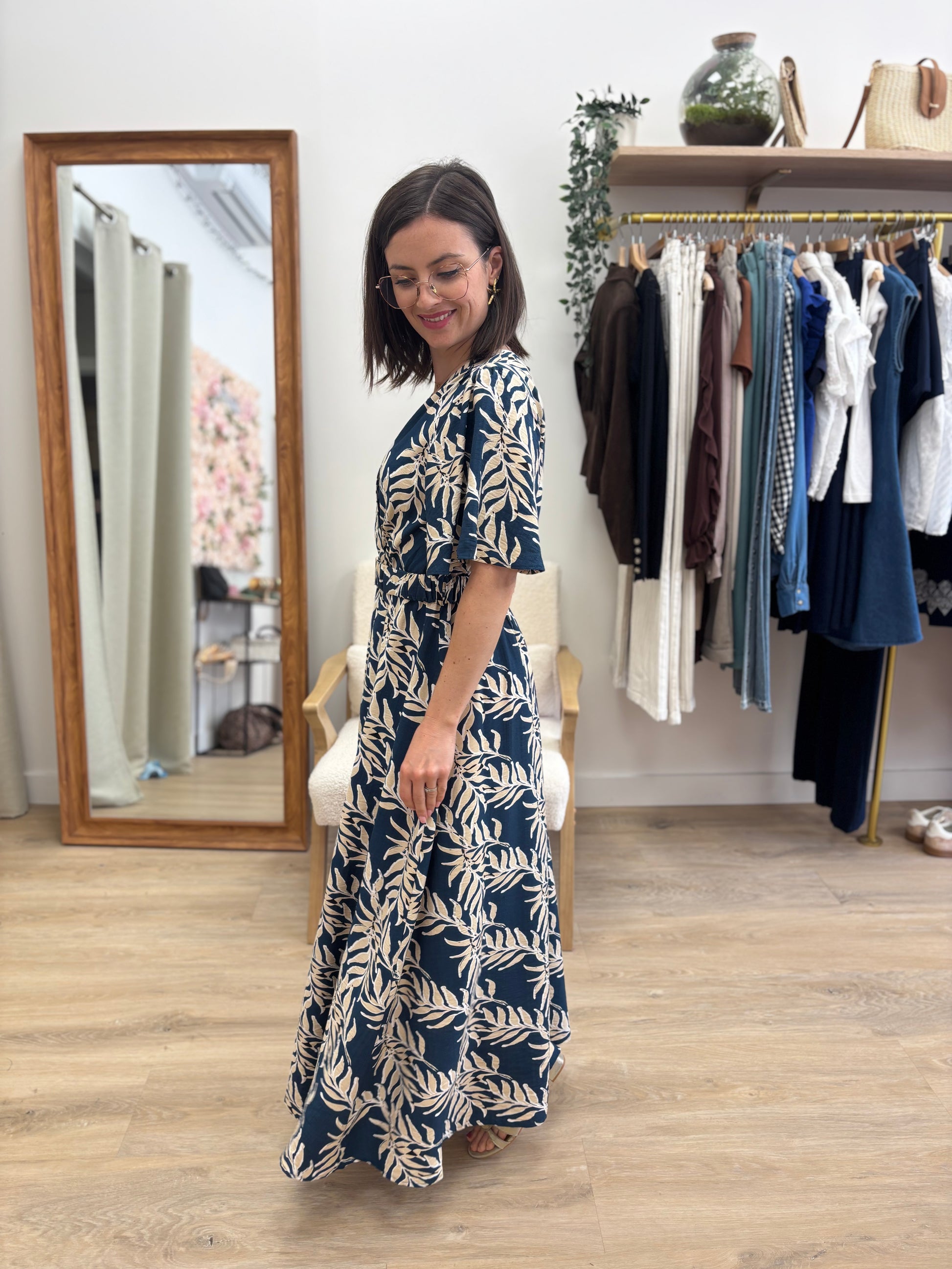 Robe Lily bleue