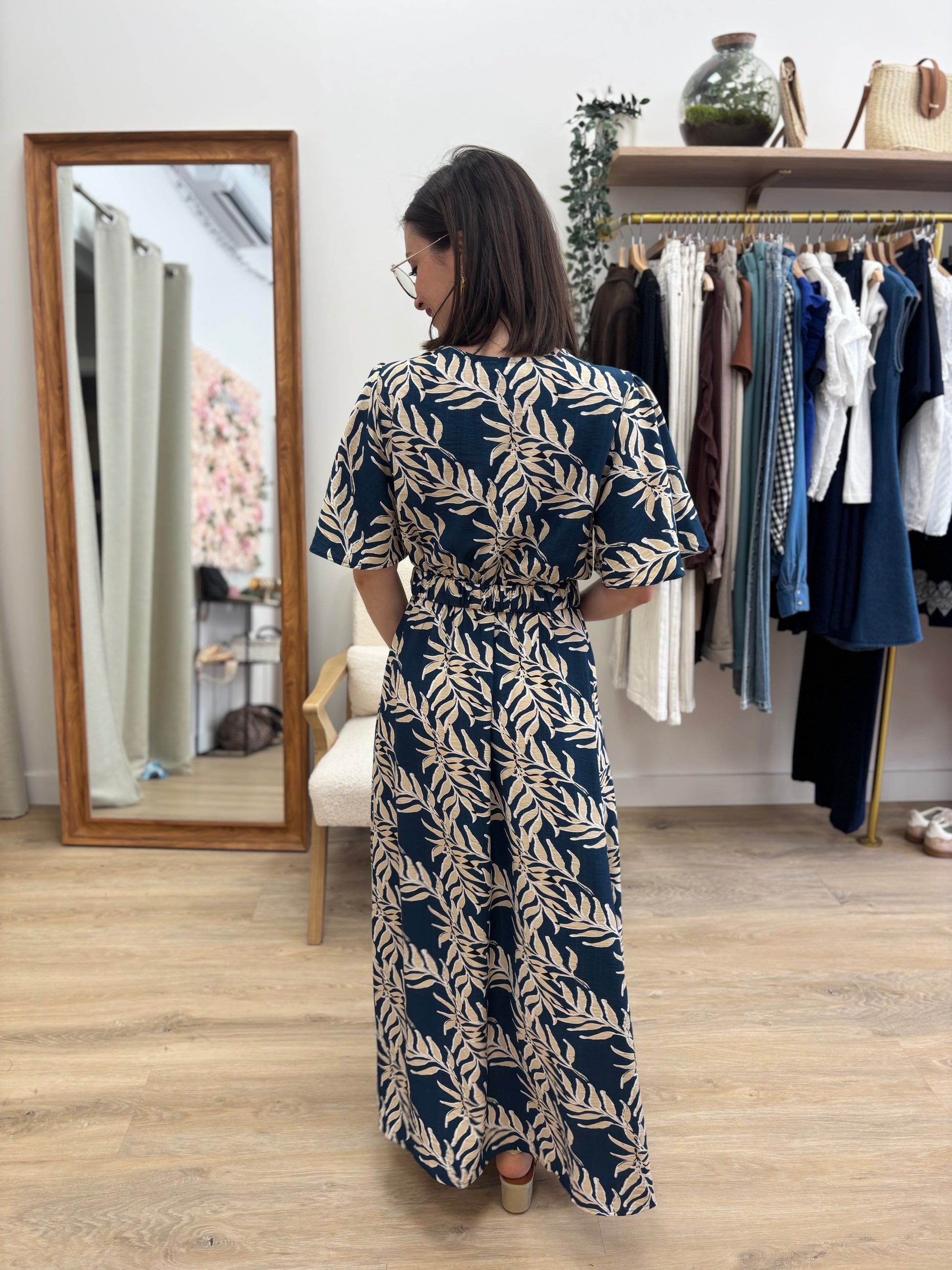 Robe Lily bleue