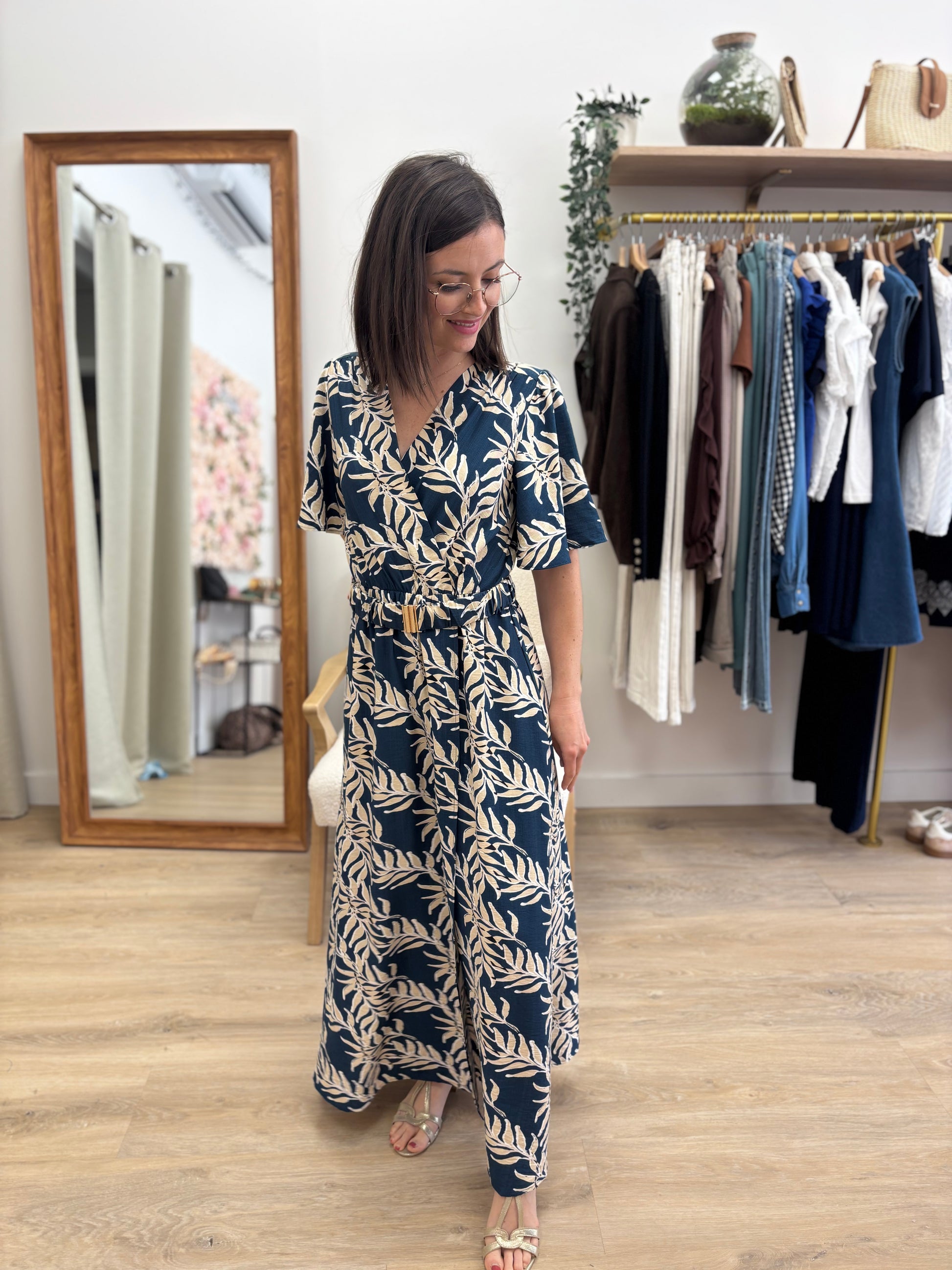 Robe Lily bleue