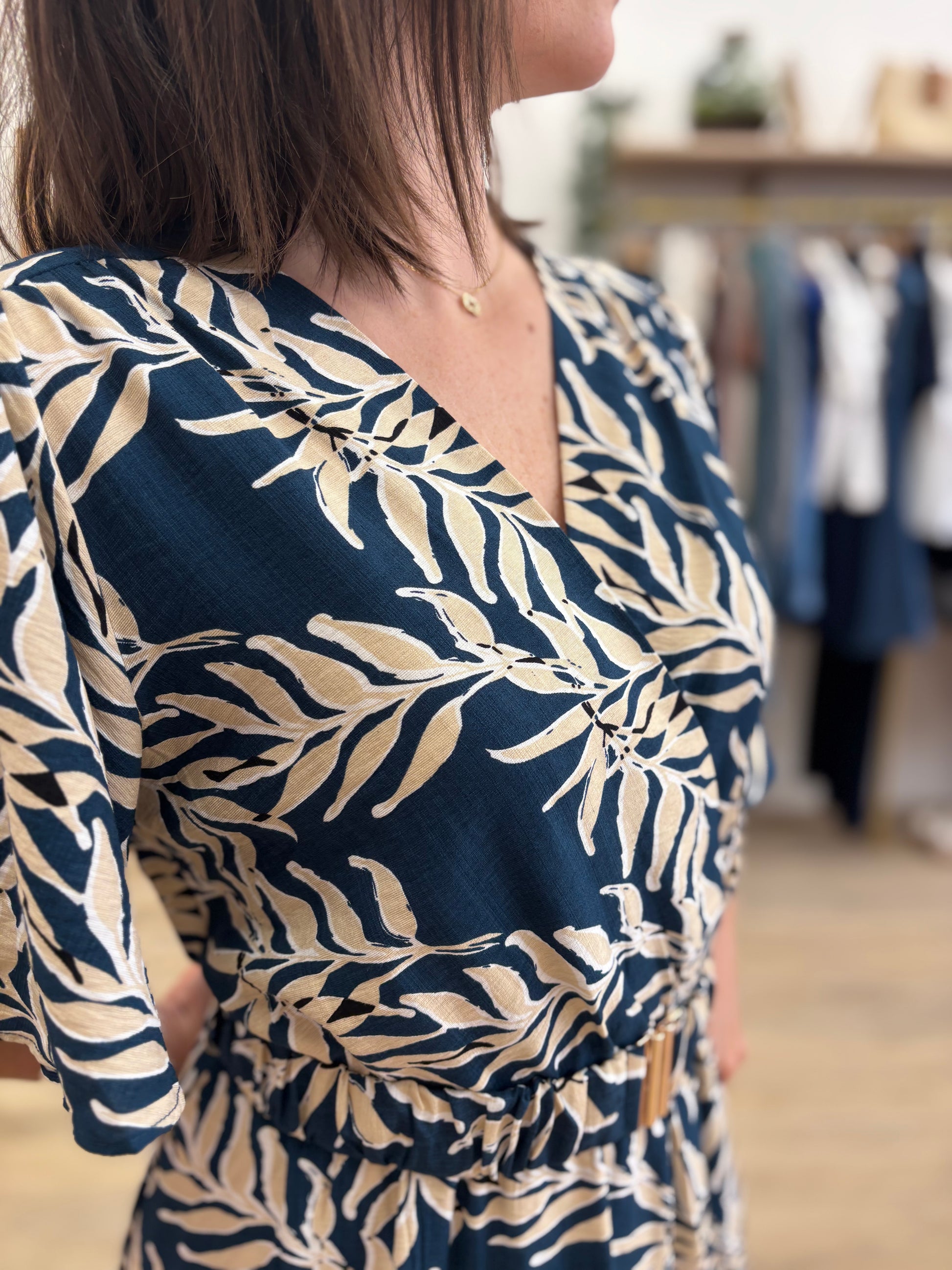 Robe Lily bleue