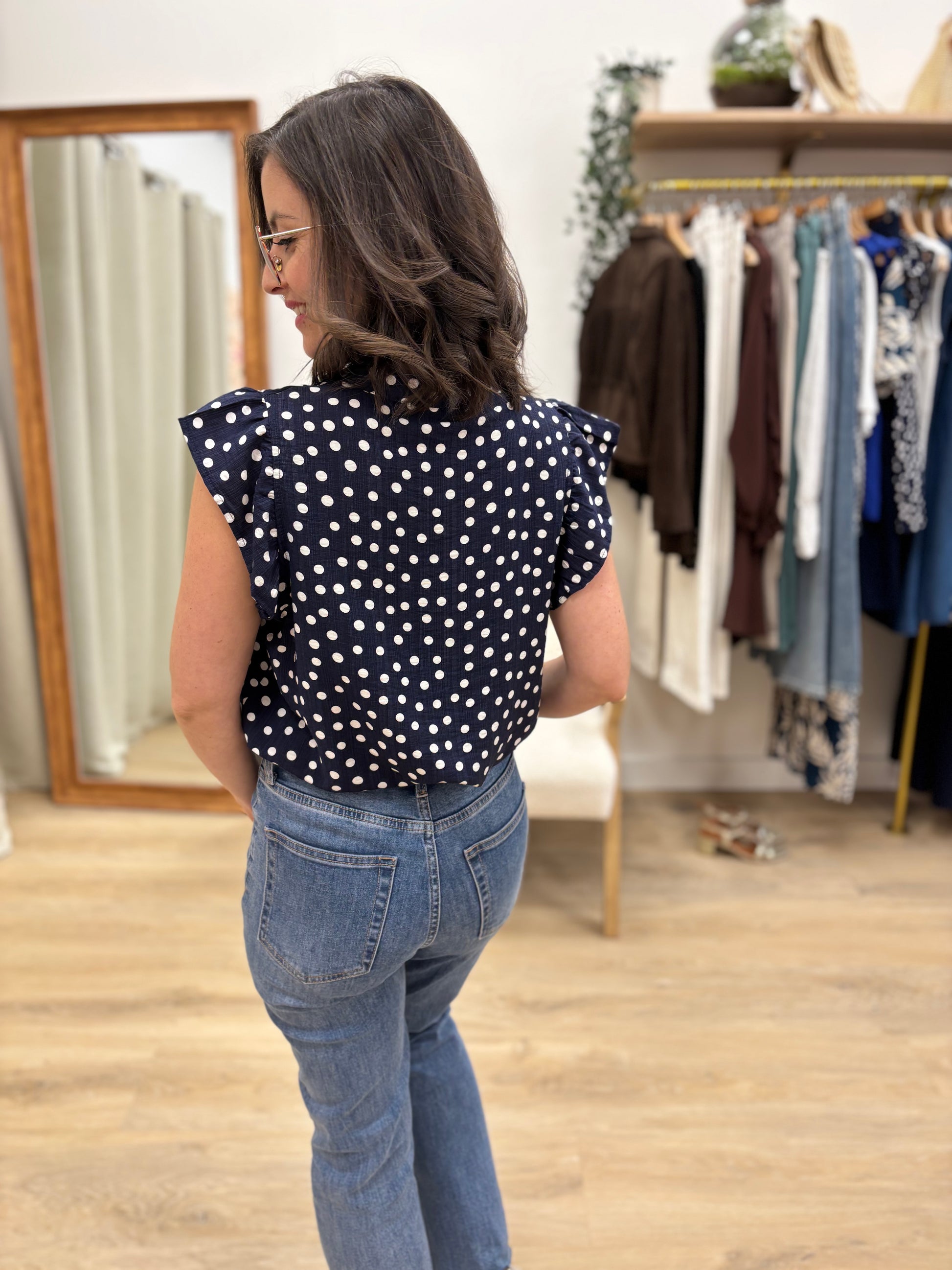 T-shirt Joséphine bleu