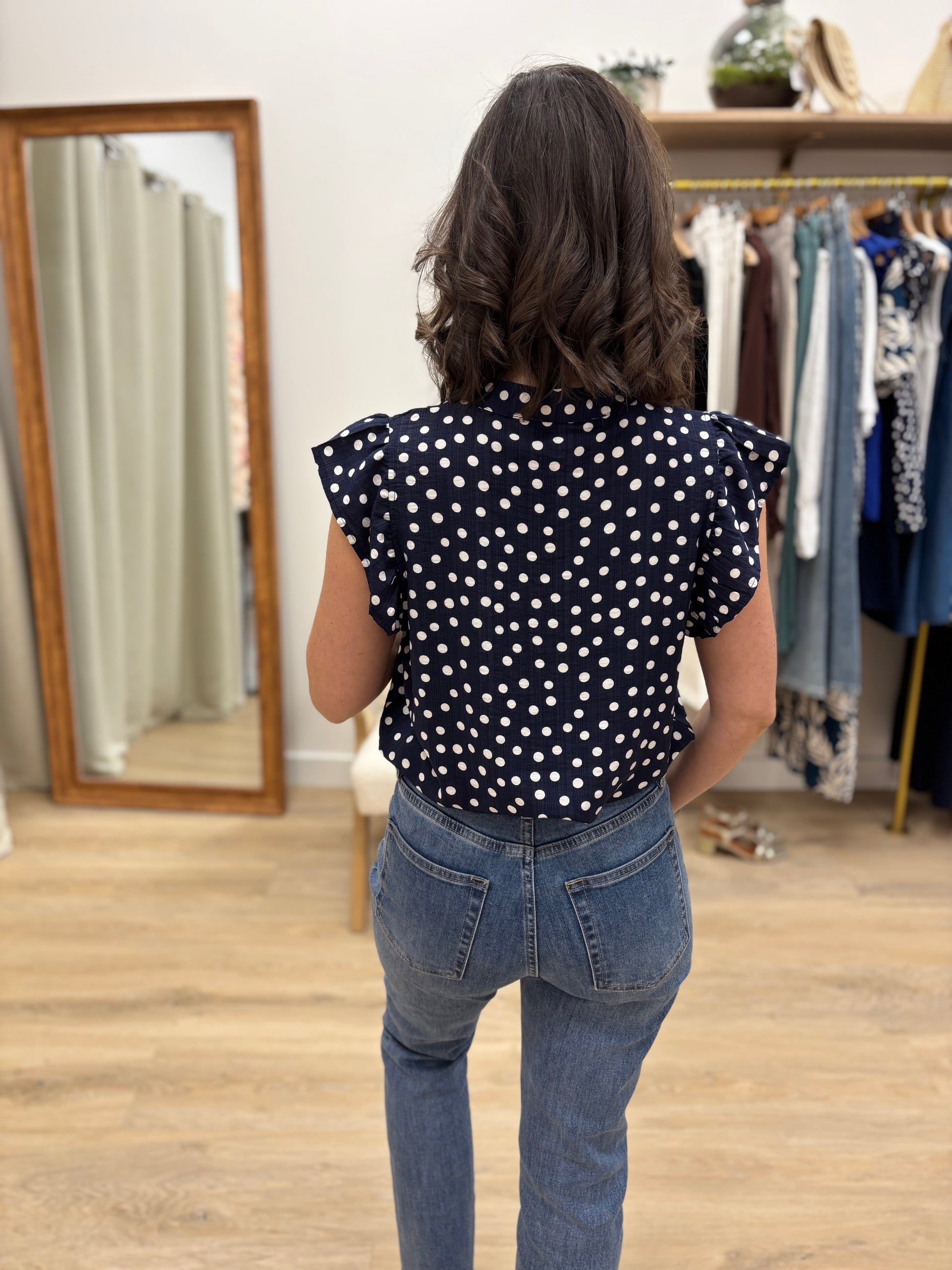 T-shirt Joséphine bleu