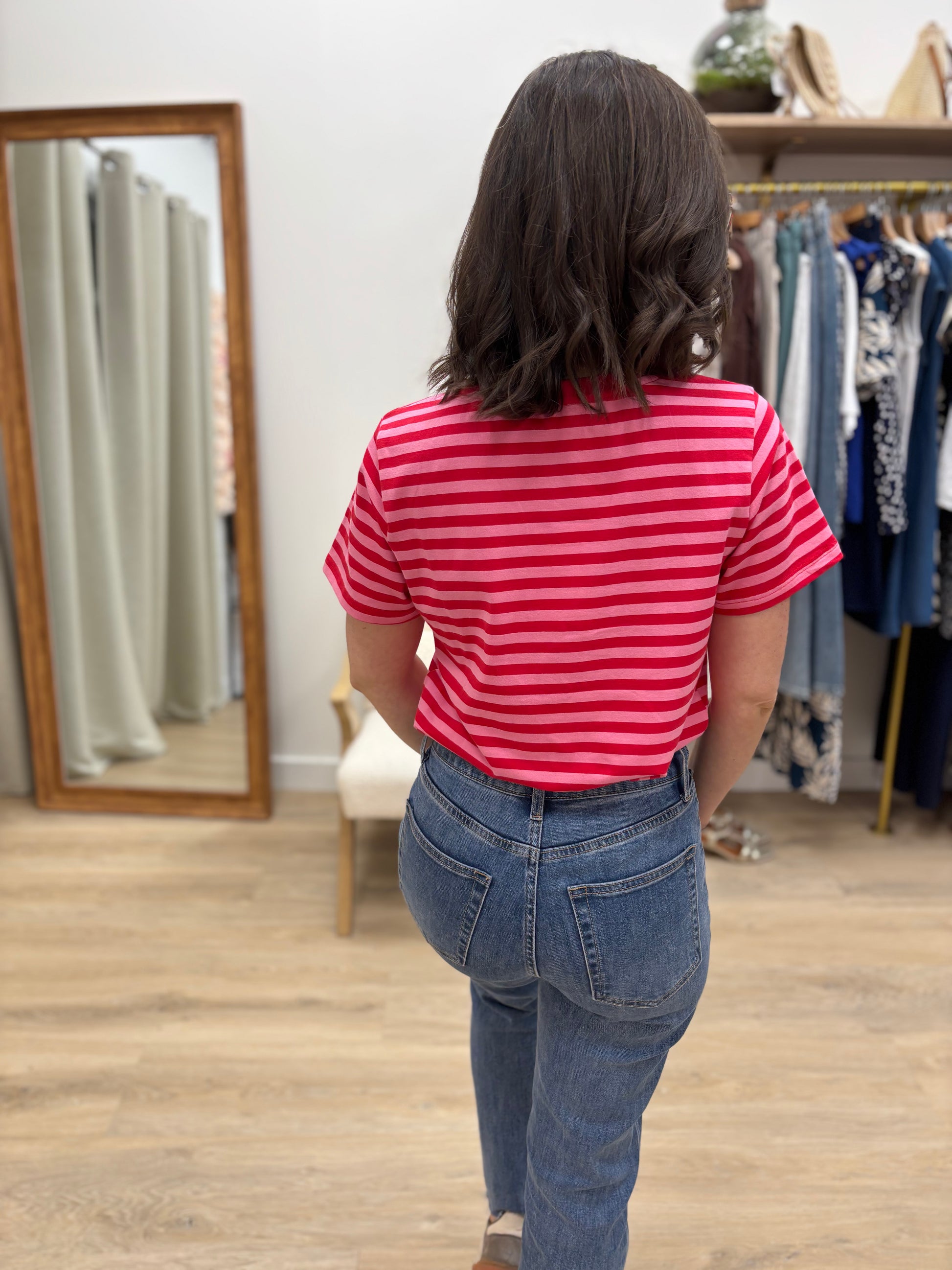 T-shirt Pauline rose