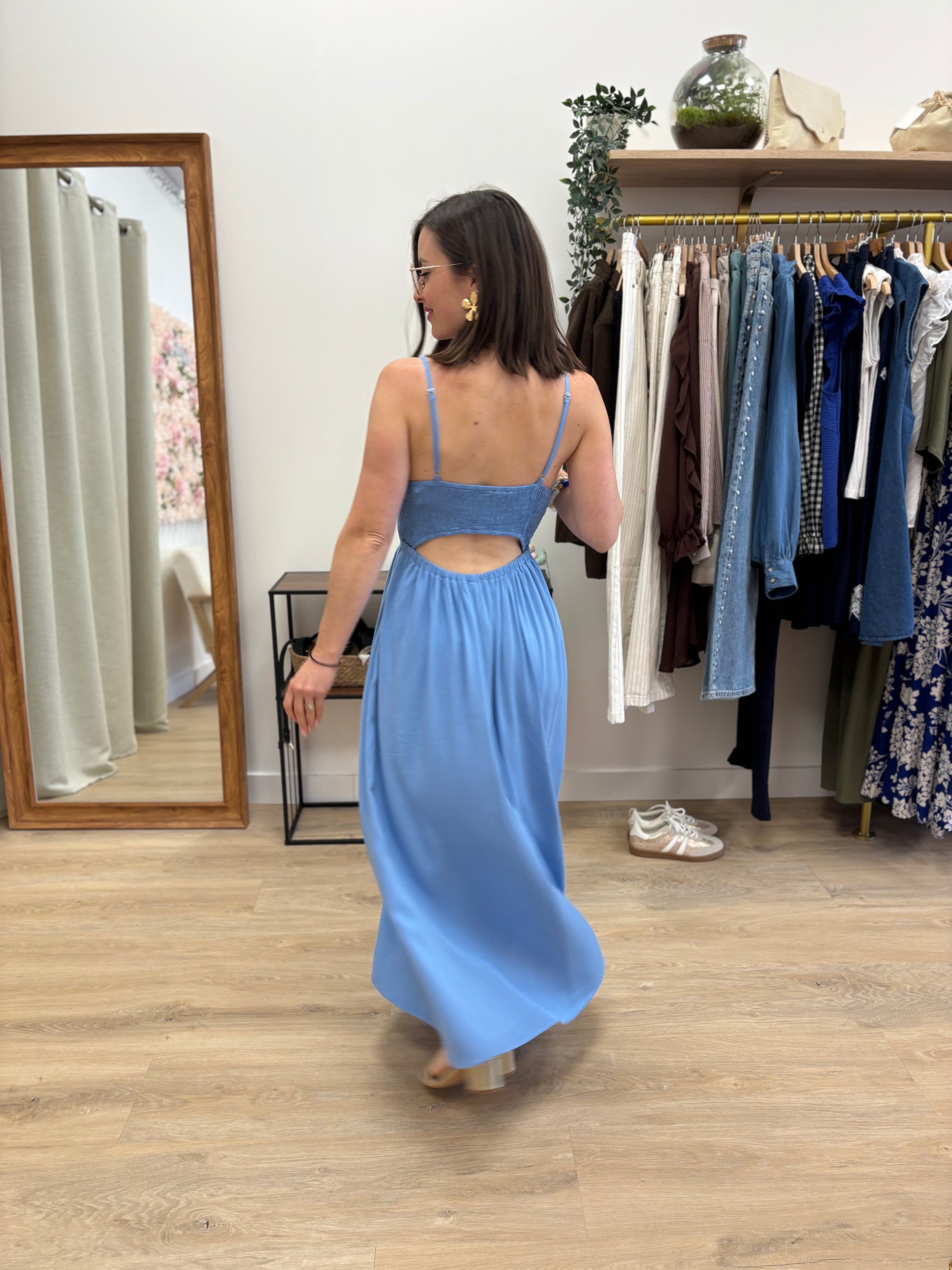 Robe Valérie bleue