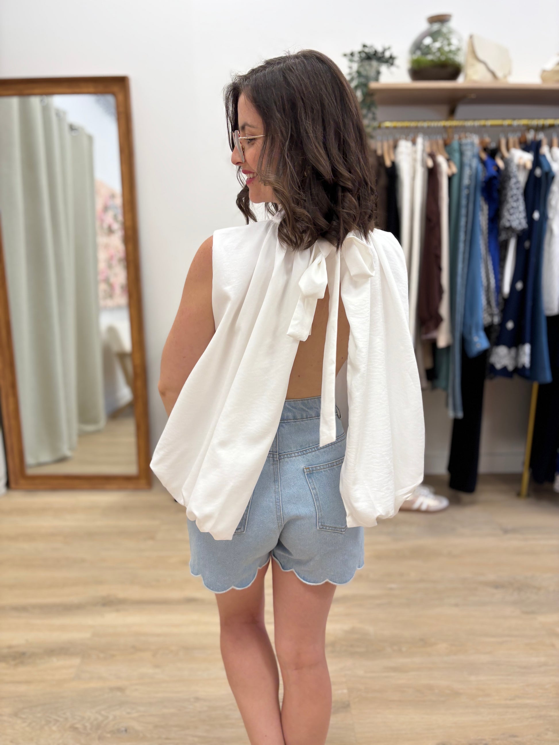 Blouse Maddie blanc