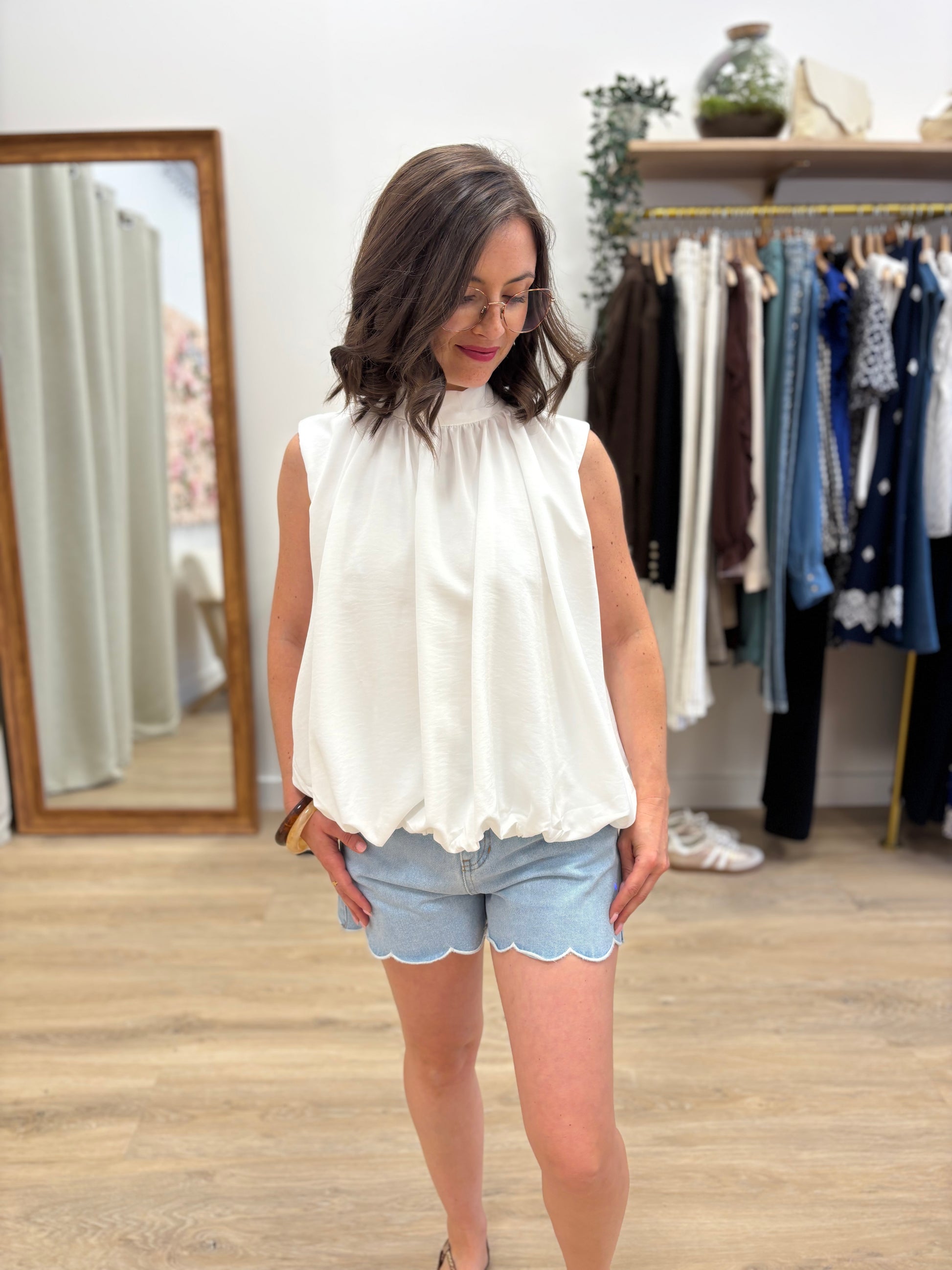 Blouse Maddie blanc
