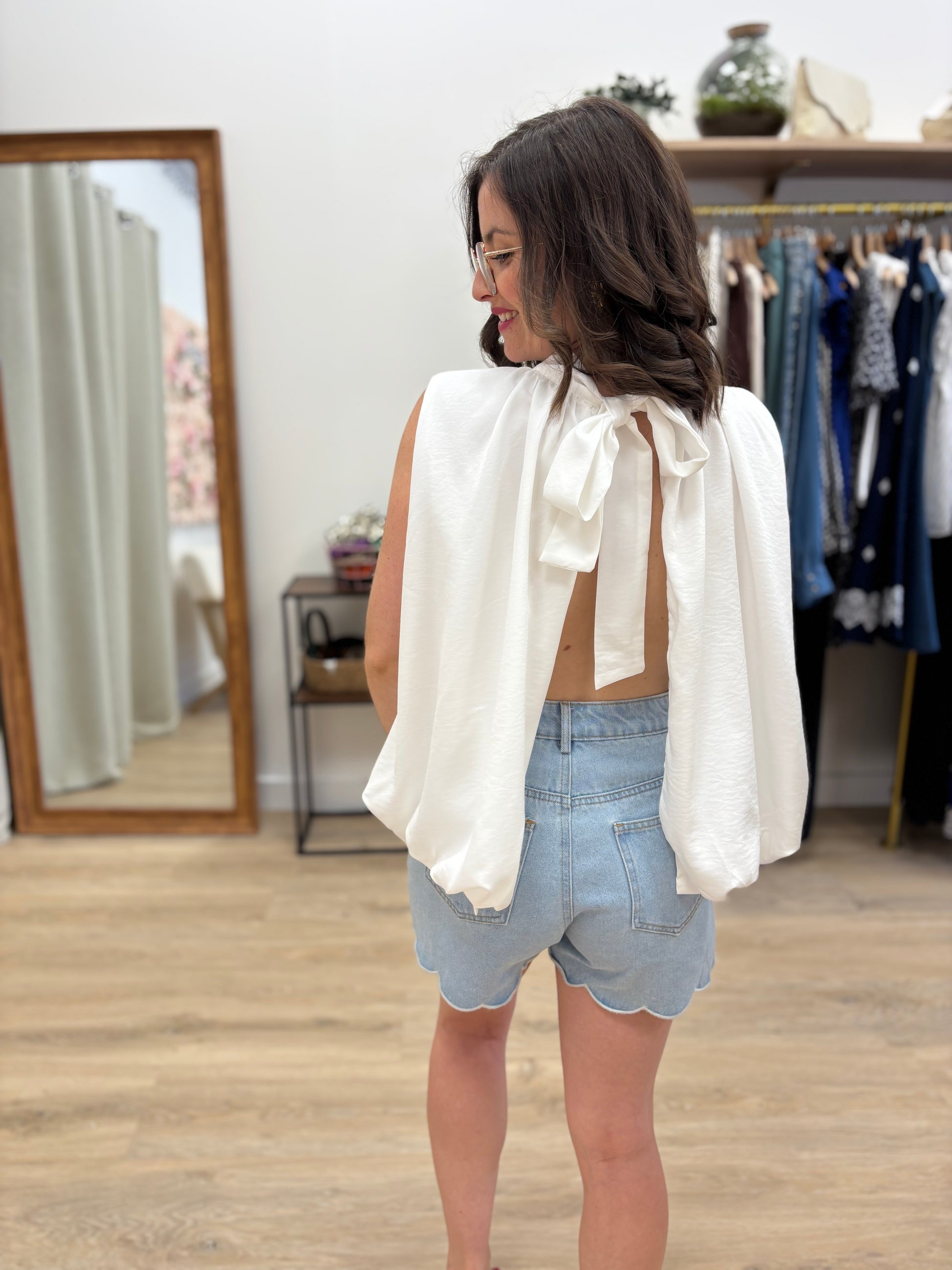 Blouse Maddie blanc