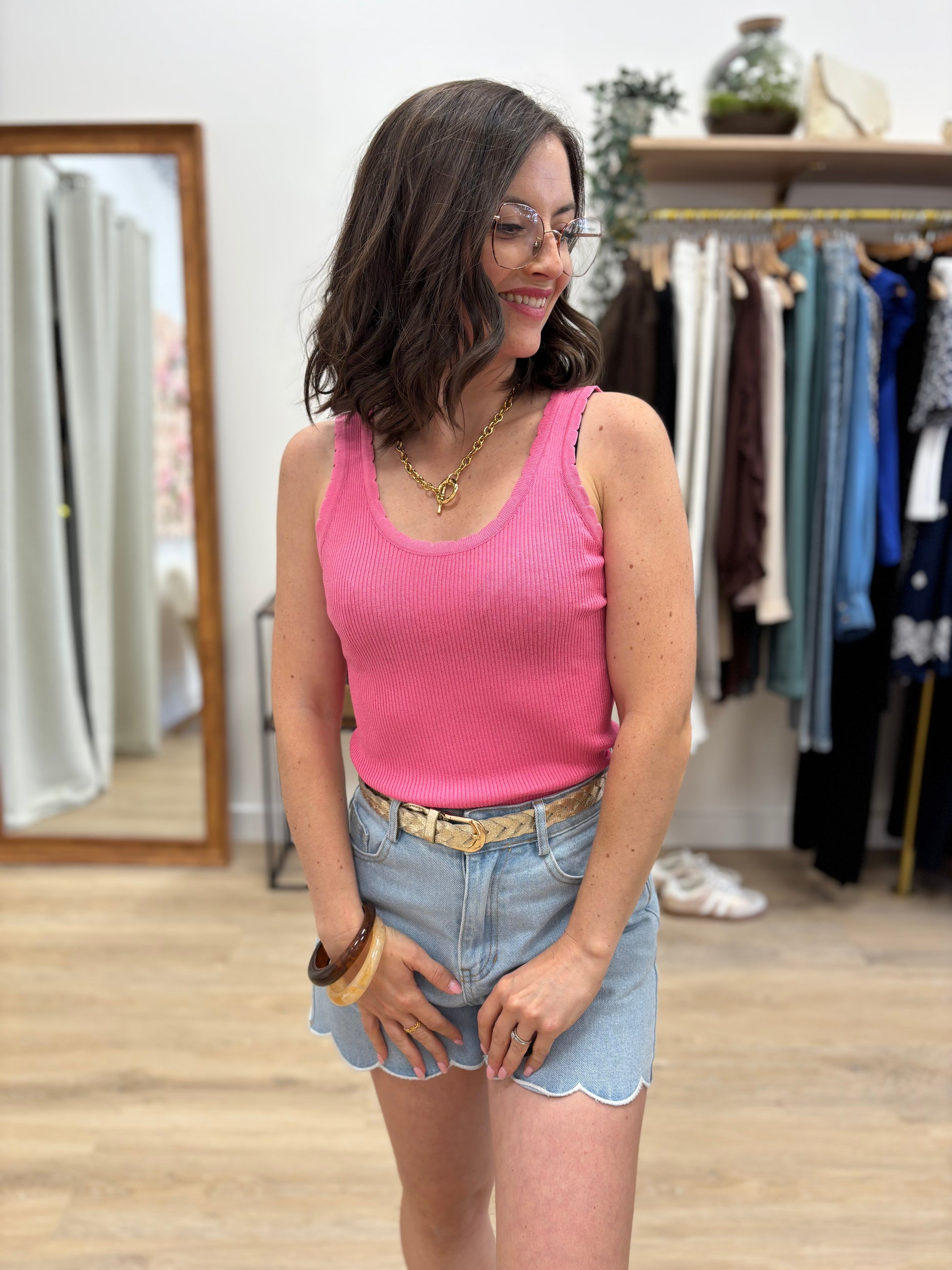 Top Cathy fuchsia