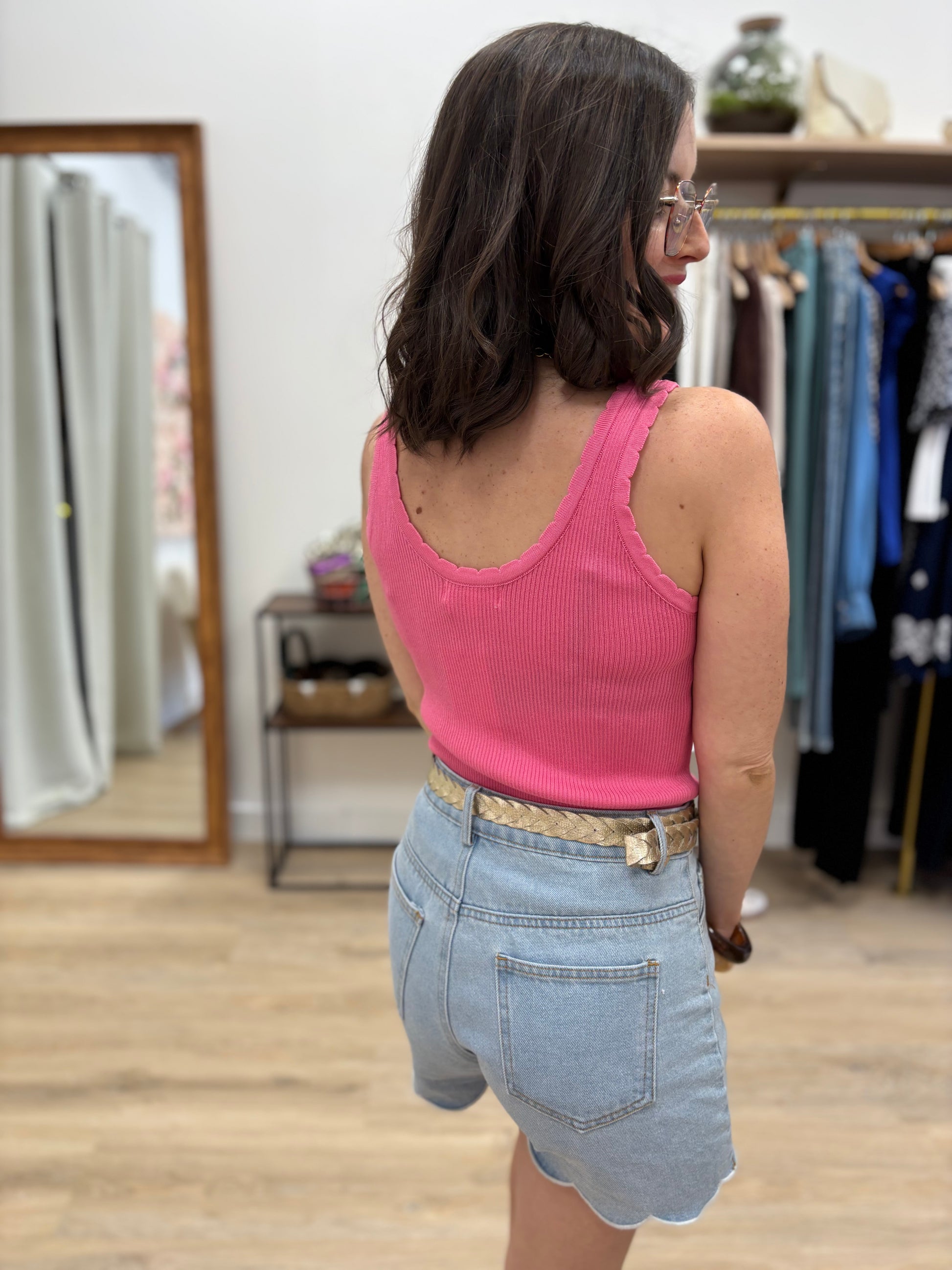 Top Cathy fuchsia