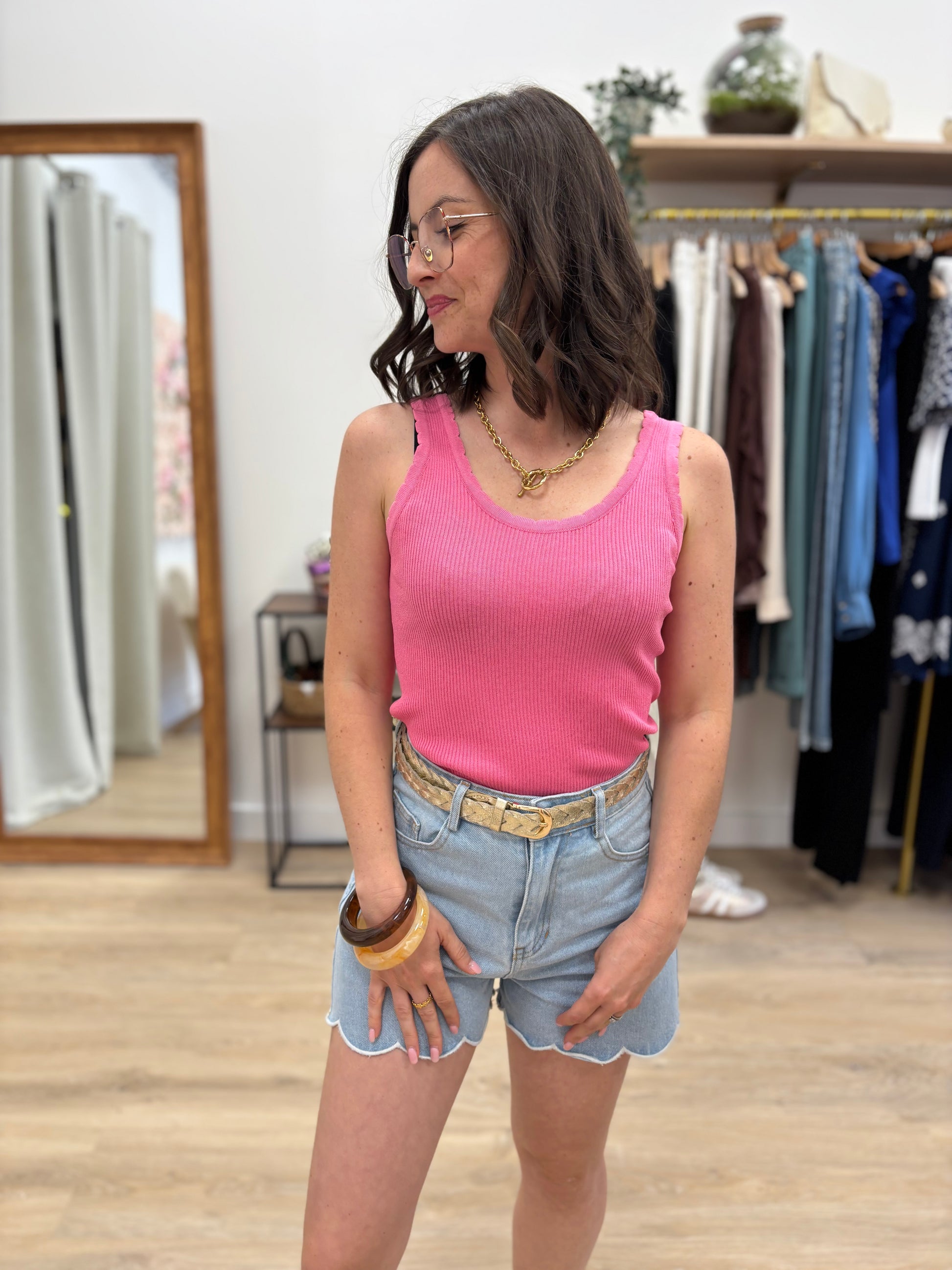 Top Cathy fuchsia