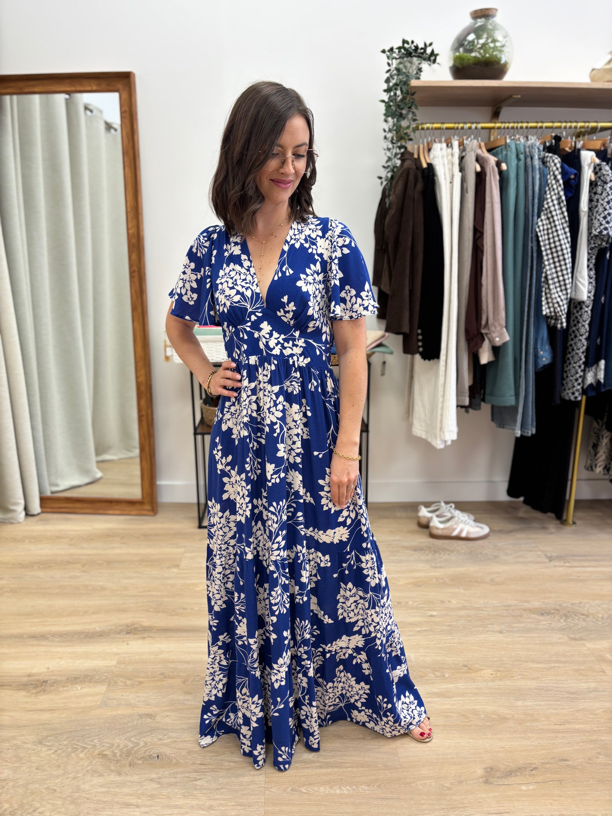 Robe Sidonie bleue