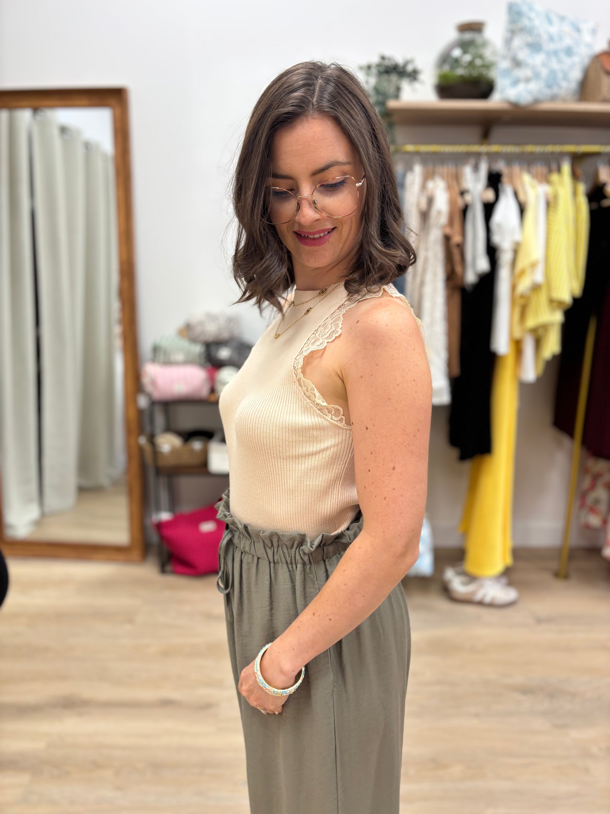 Débardeur Lia beige