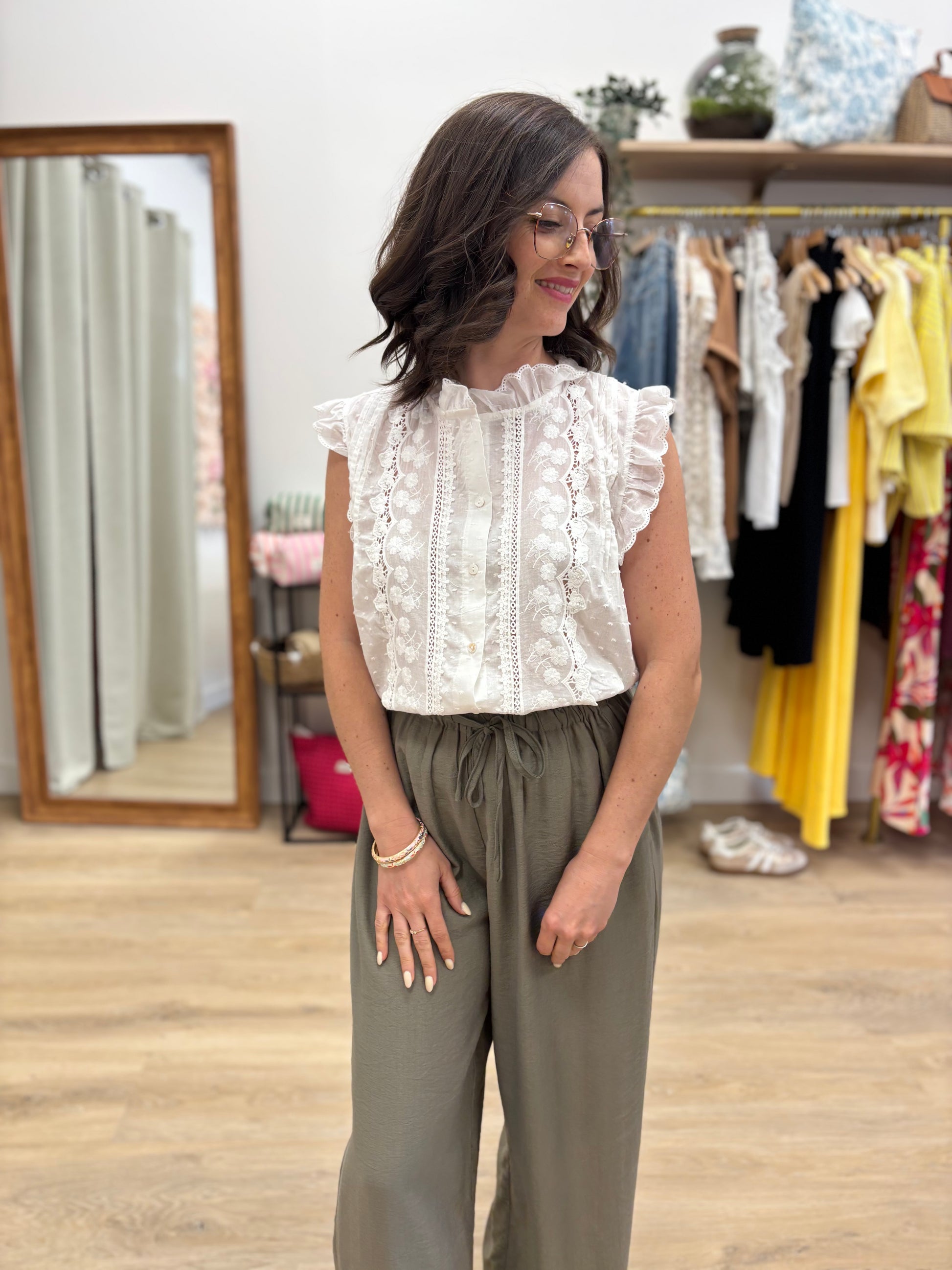 Blouse Anaïs blanche