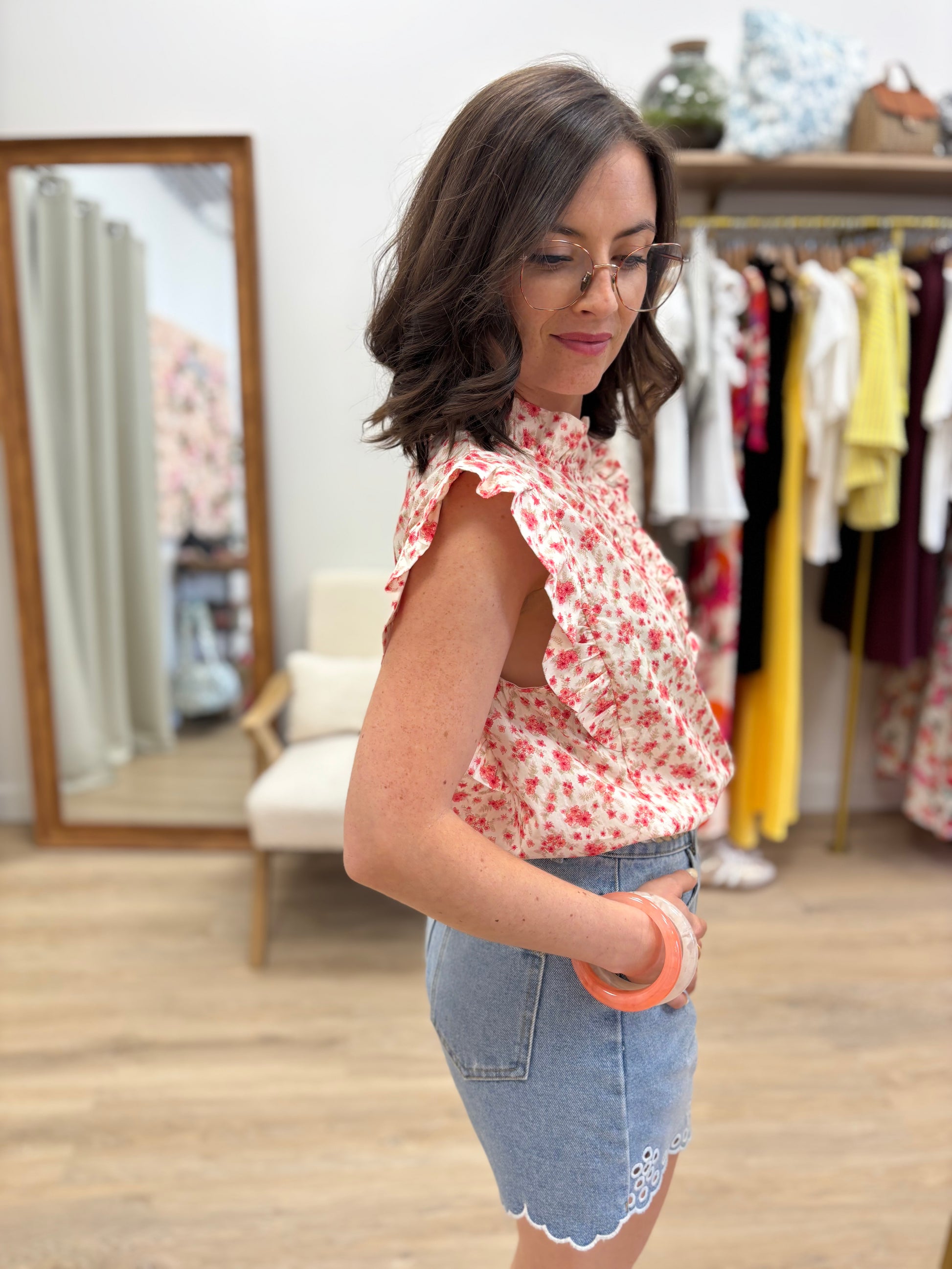 Blouse Sylvie rose